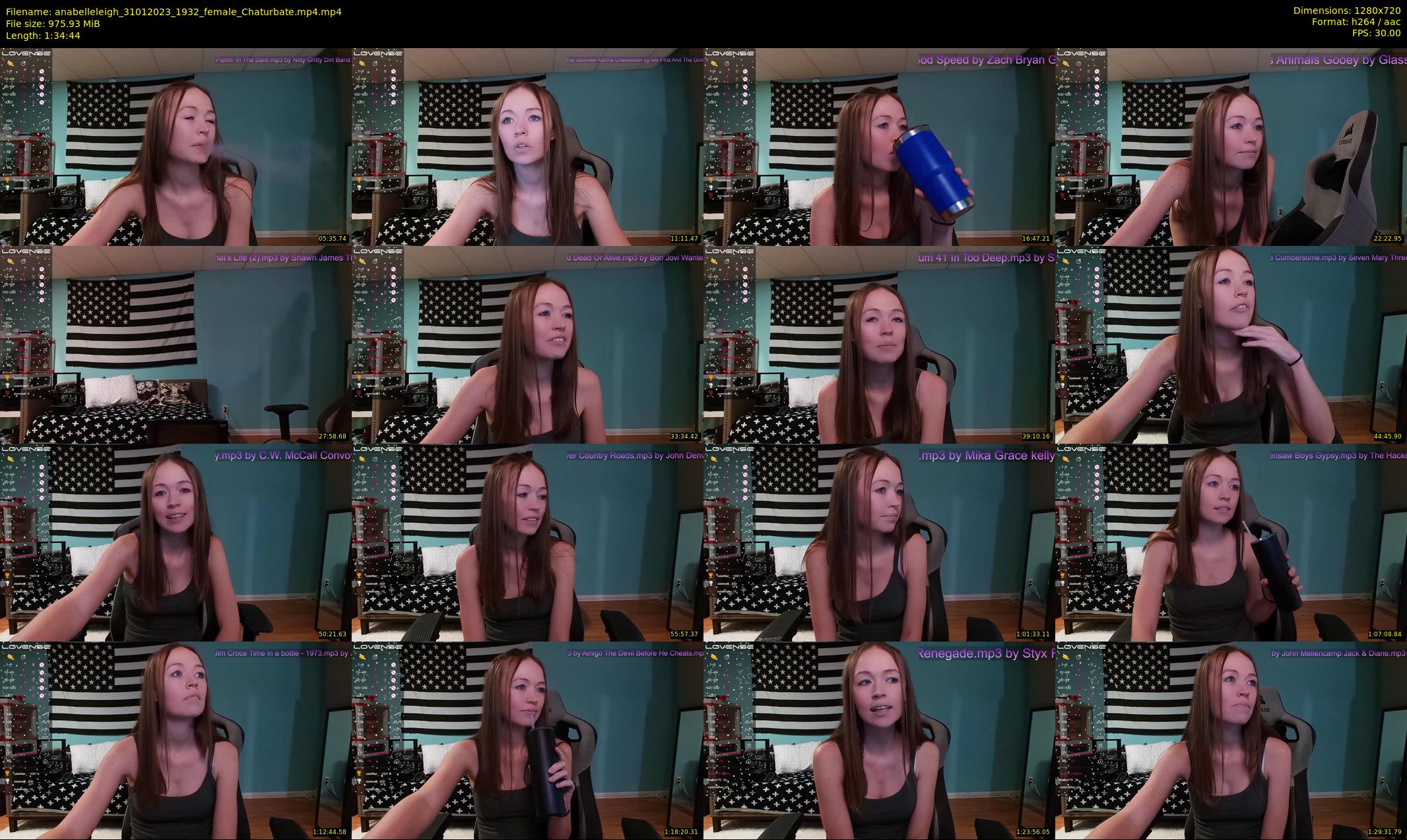 anabelleleigh — 95 minute Chaturbate female cam show recording, 720p, Jan 31, 2023