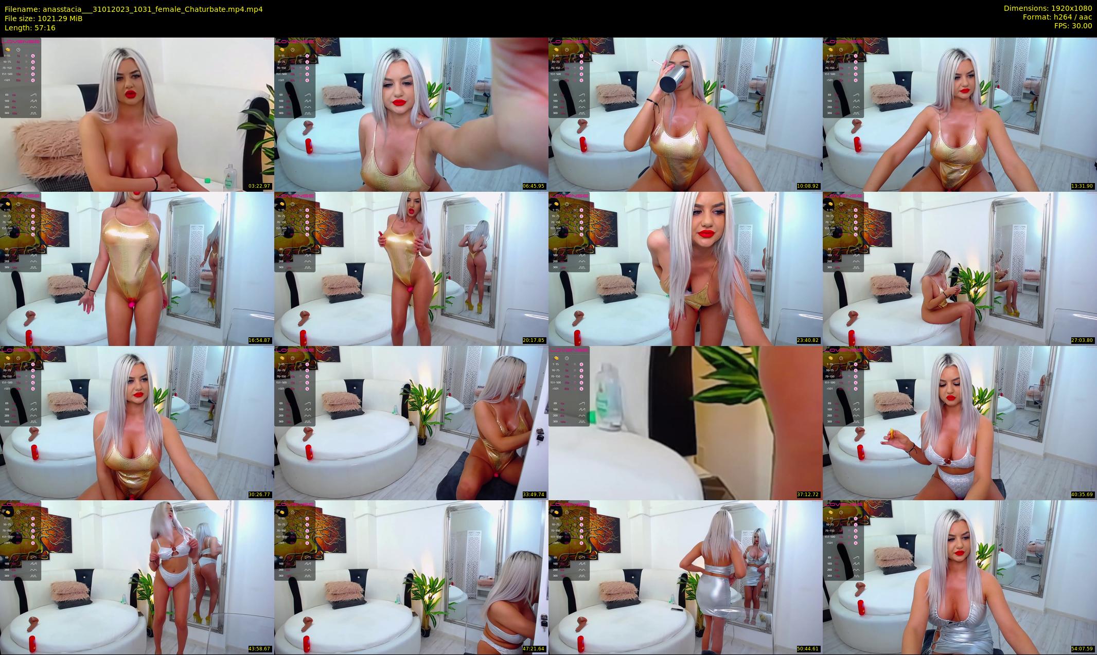anasstacia__ — 58 minute Chaturbate female cam show recording, 1080p, Jan 31, 2023