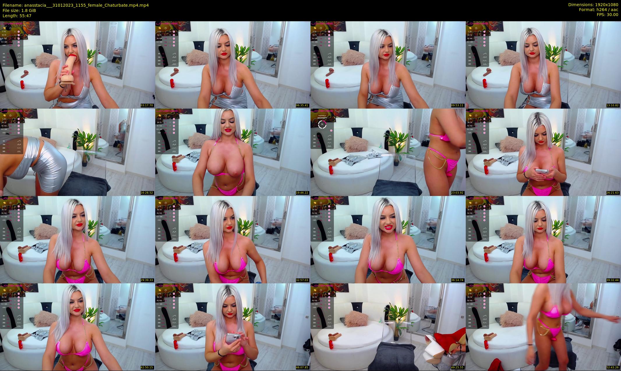 anasstacia__ — 56 minute Chaturbate female cam show recording, 1080p, Jan 31, 2023