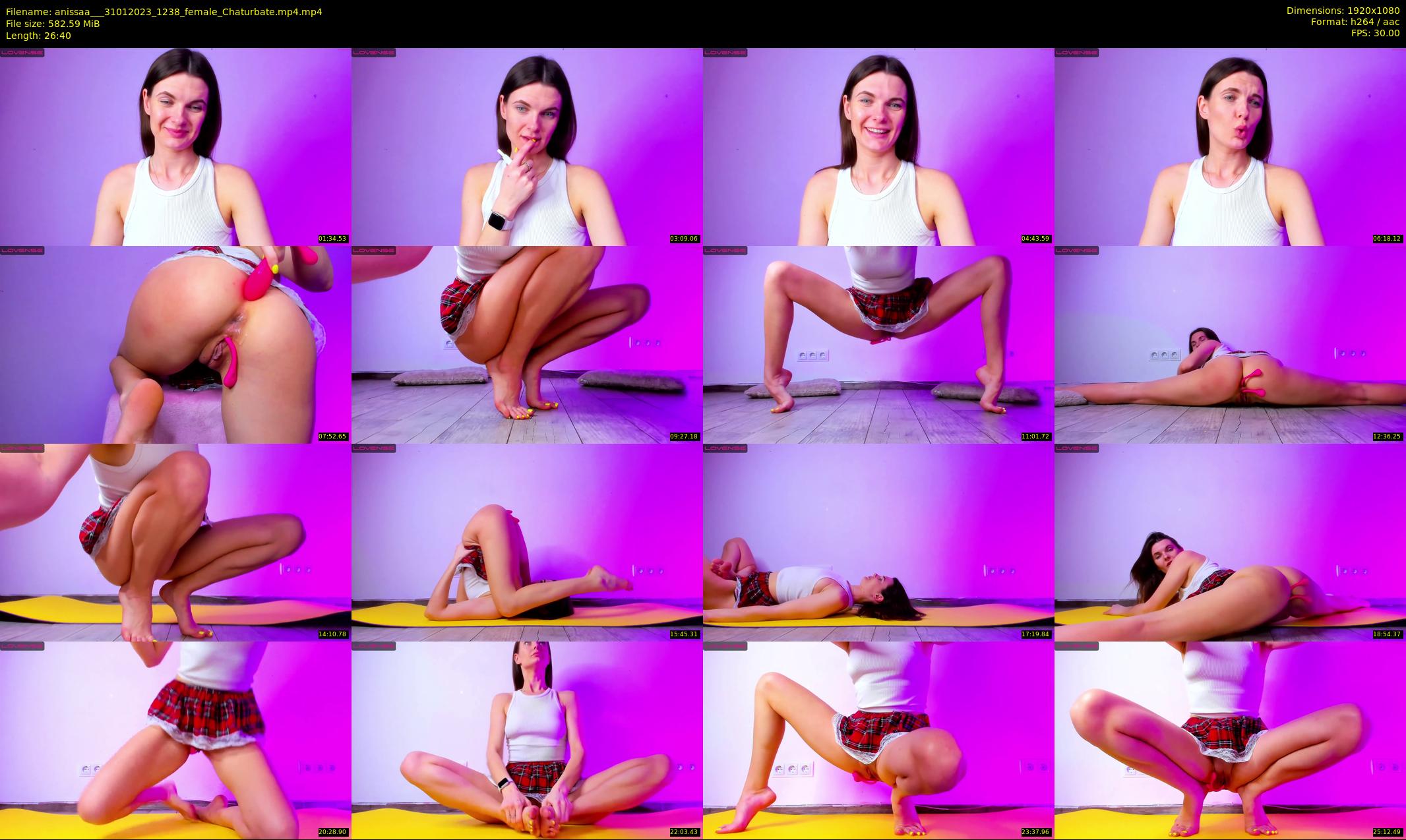 anissaa__ — 27 minute Chaturbate female cam show recording, 1080p, Jan 31, 2023