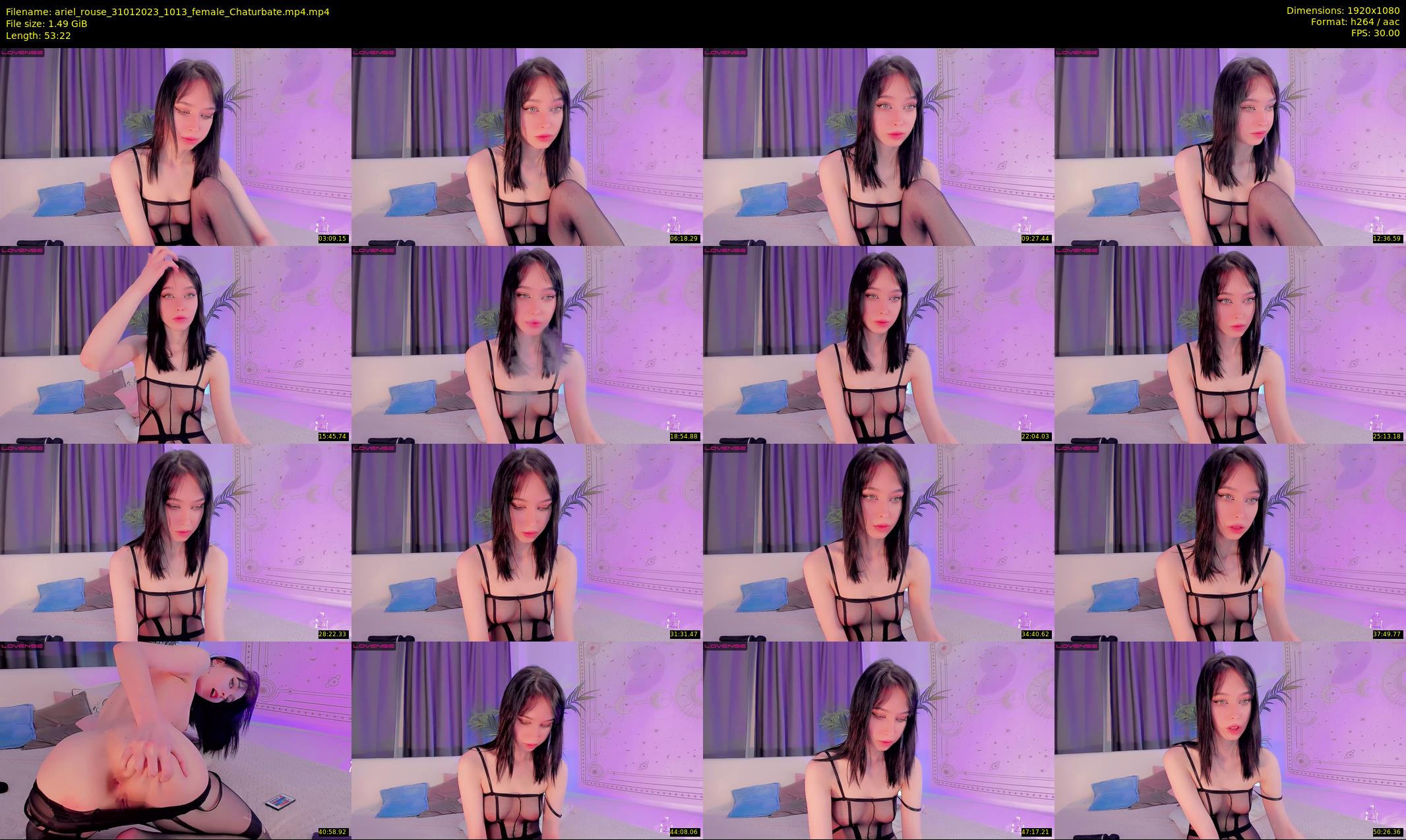 ariel_rouse — 54 minute Chaturbate female cam show recording, 1080p, Jan 31, 2023