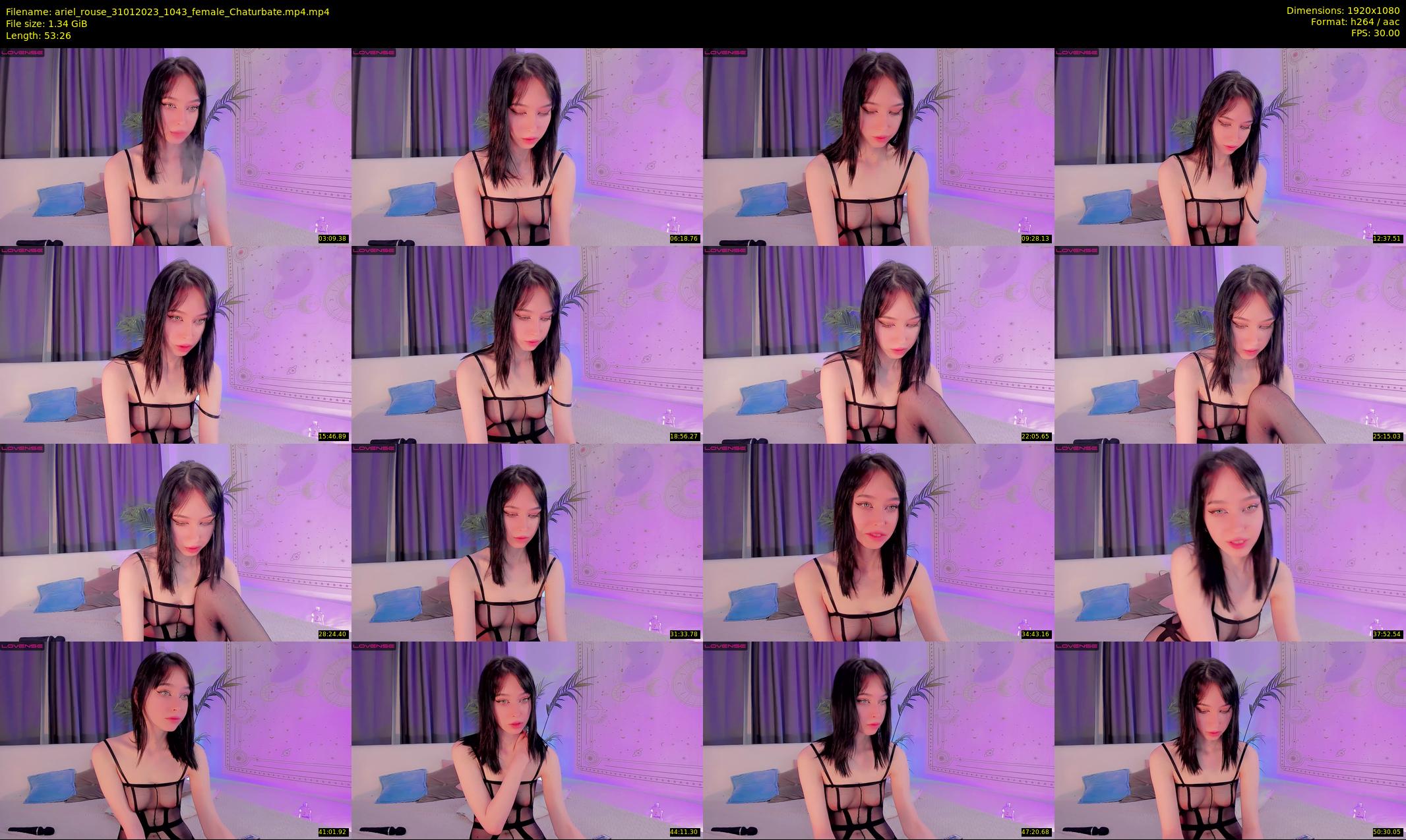 ariel_rouse — 54 minute Chaturbate female cam show recording, 1080p, Jan 31, 2023