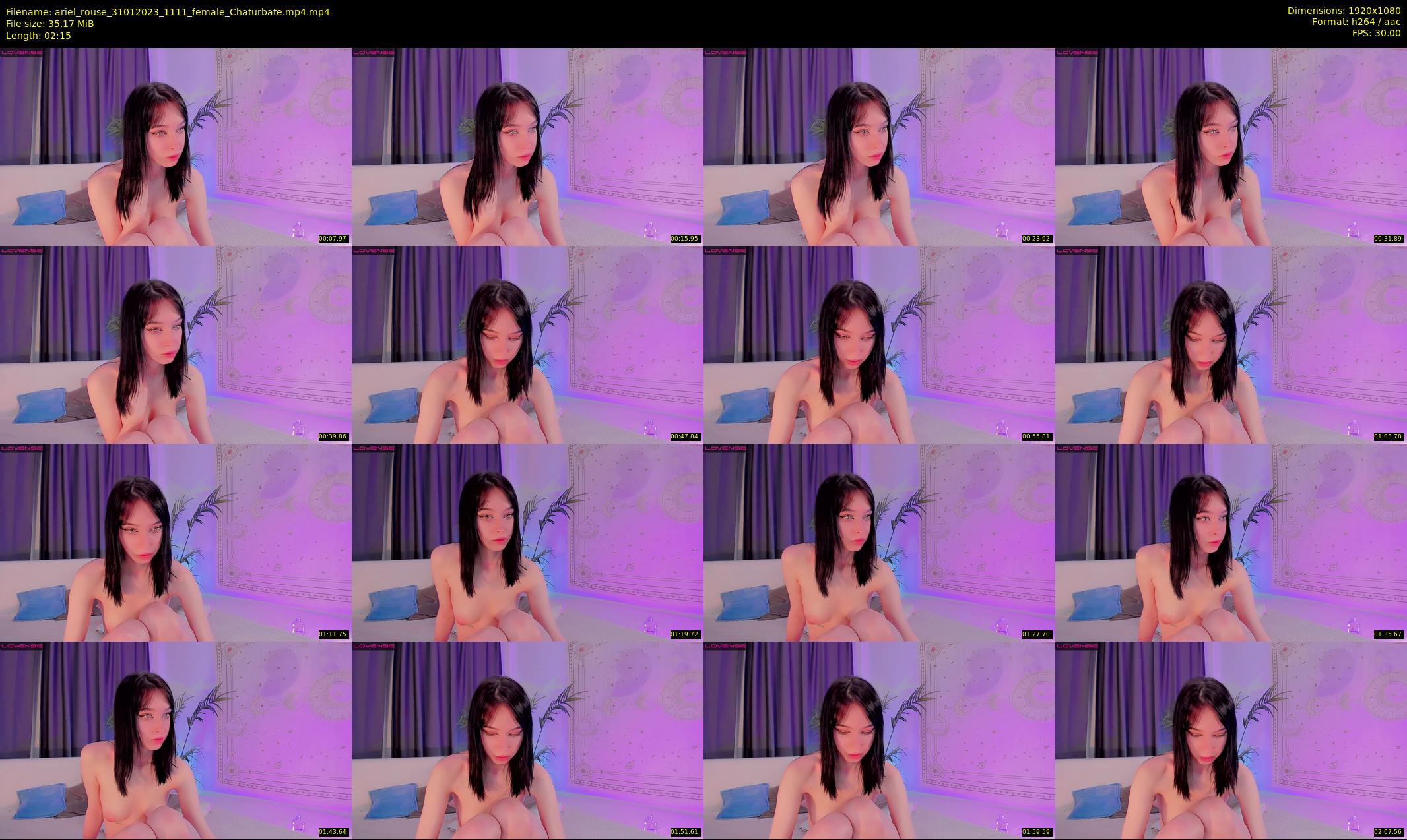 ariel_rouse — 3 minute Chaturbate female cam show recording, 1080p, Jan 31, 2023