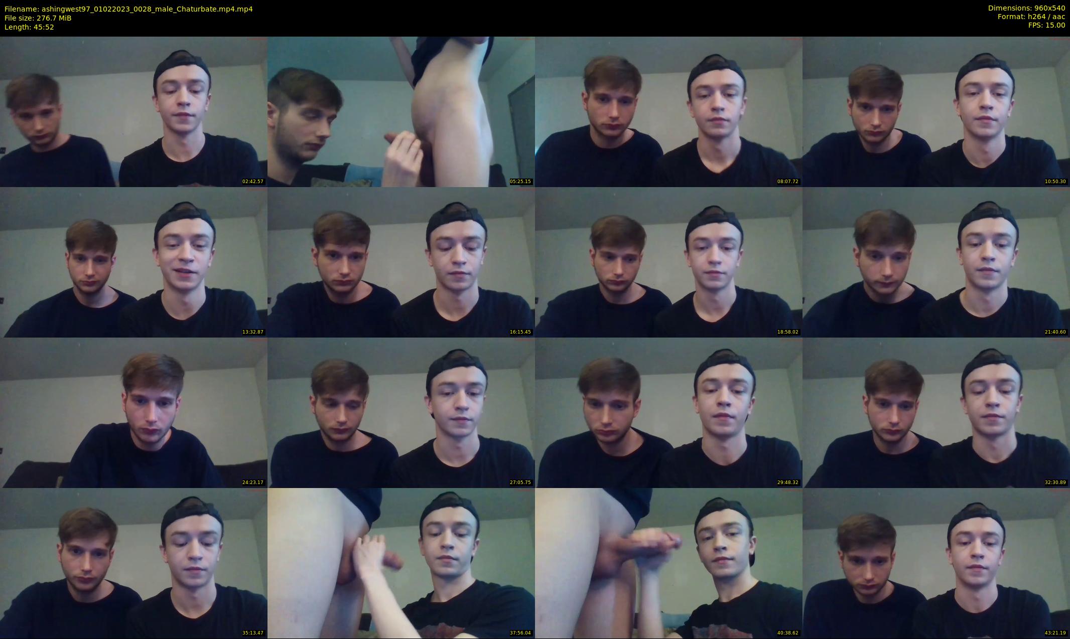 ashingwest97 — 46 minute Chaturbate male cam show recording, 480p, Feb 1, 2023