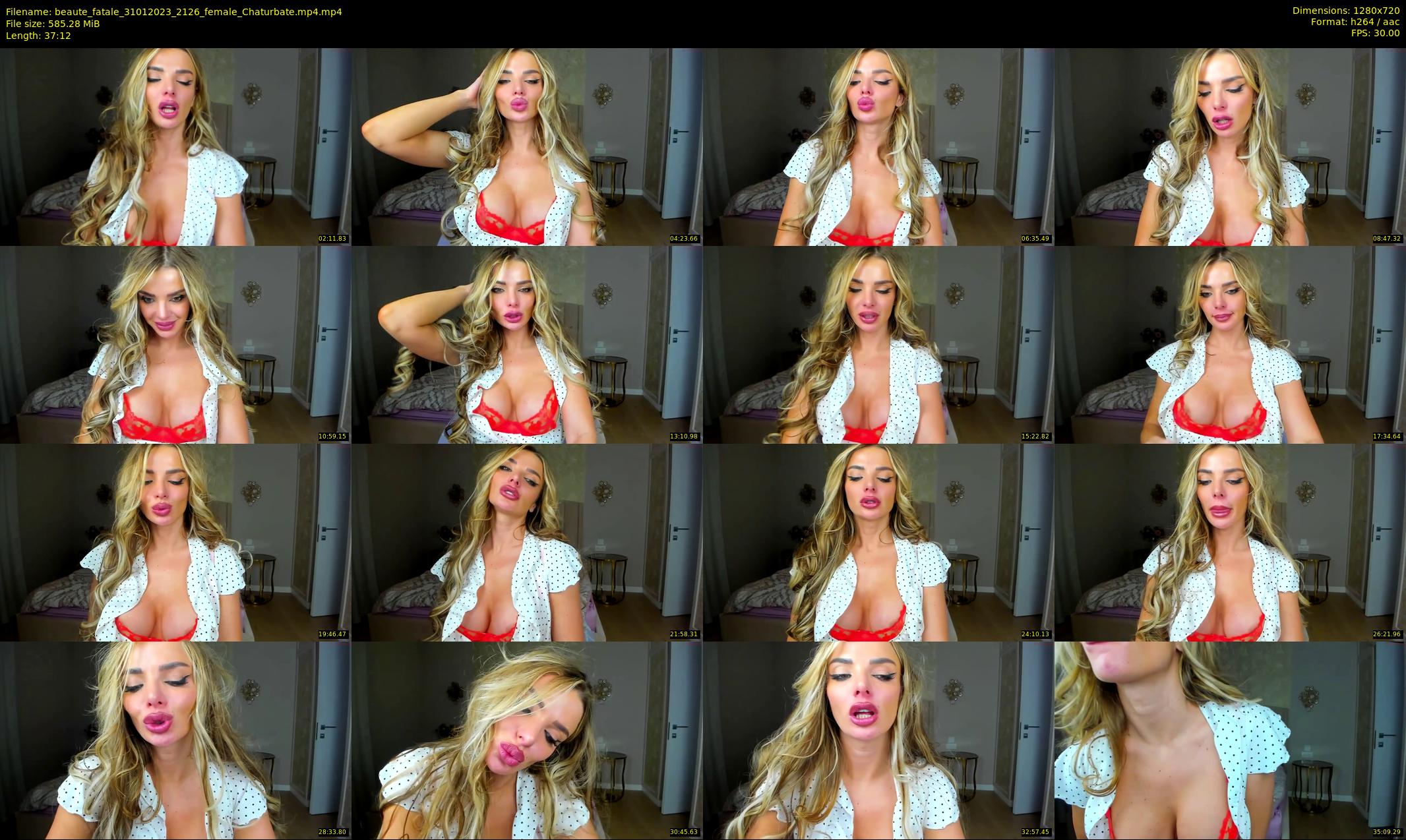 beaute_fatale — 38 minute Chaturbate female cam show recording, 720p, Jan 31, 2023