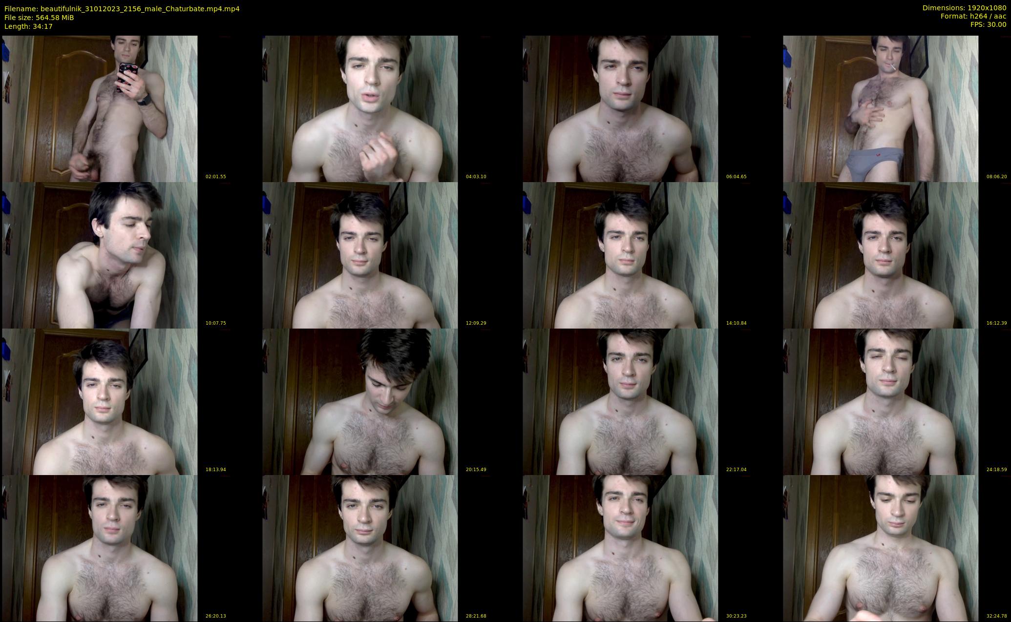 beautifulnik — 35 minute Chaturbate male cam show recording, 1080p, Jan 31, 2023