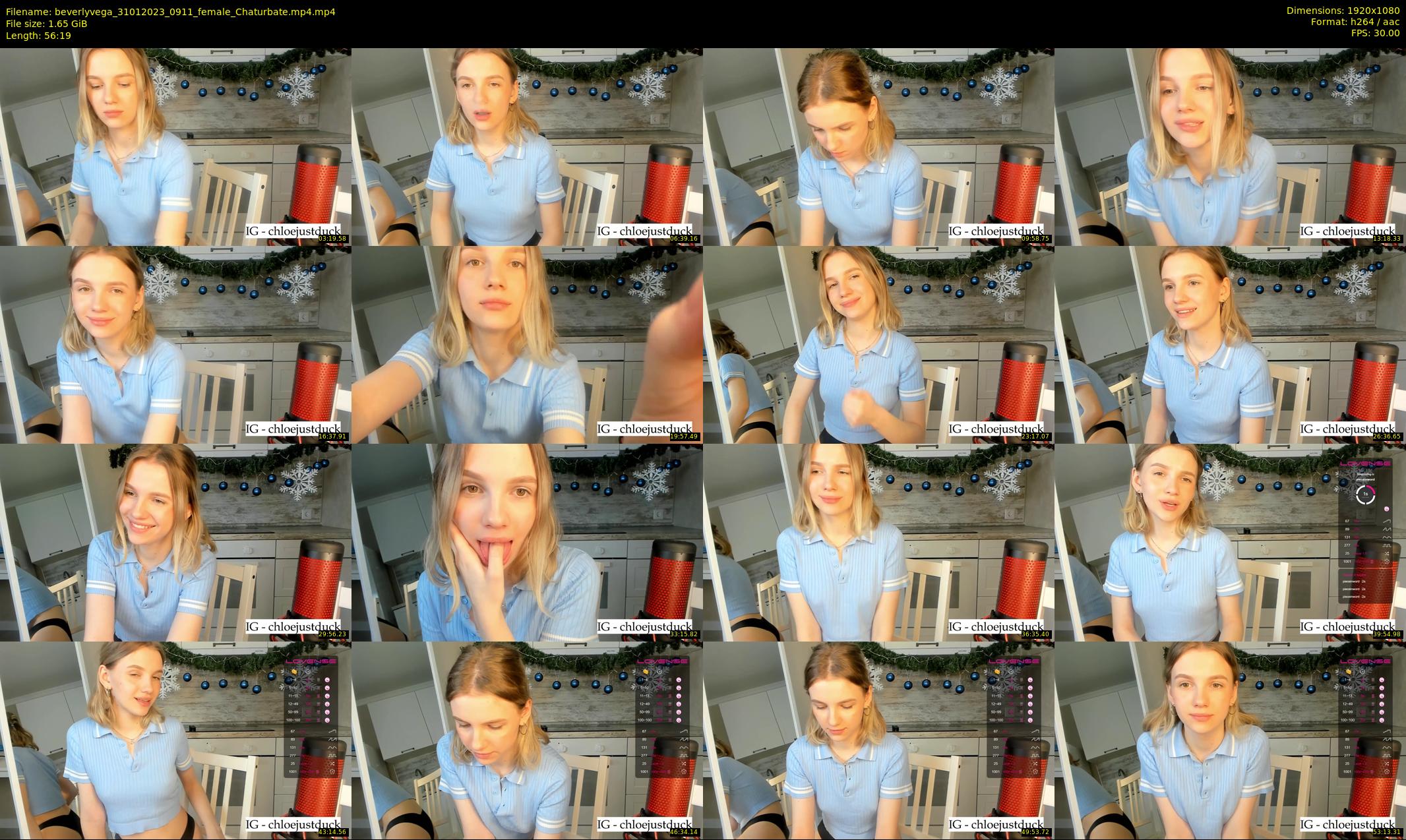 beverlyvega — 57 minute Chaturbate couple cam show recording, 1080p, Jan 31, 2023