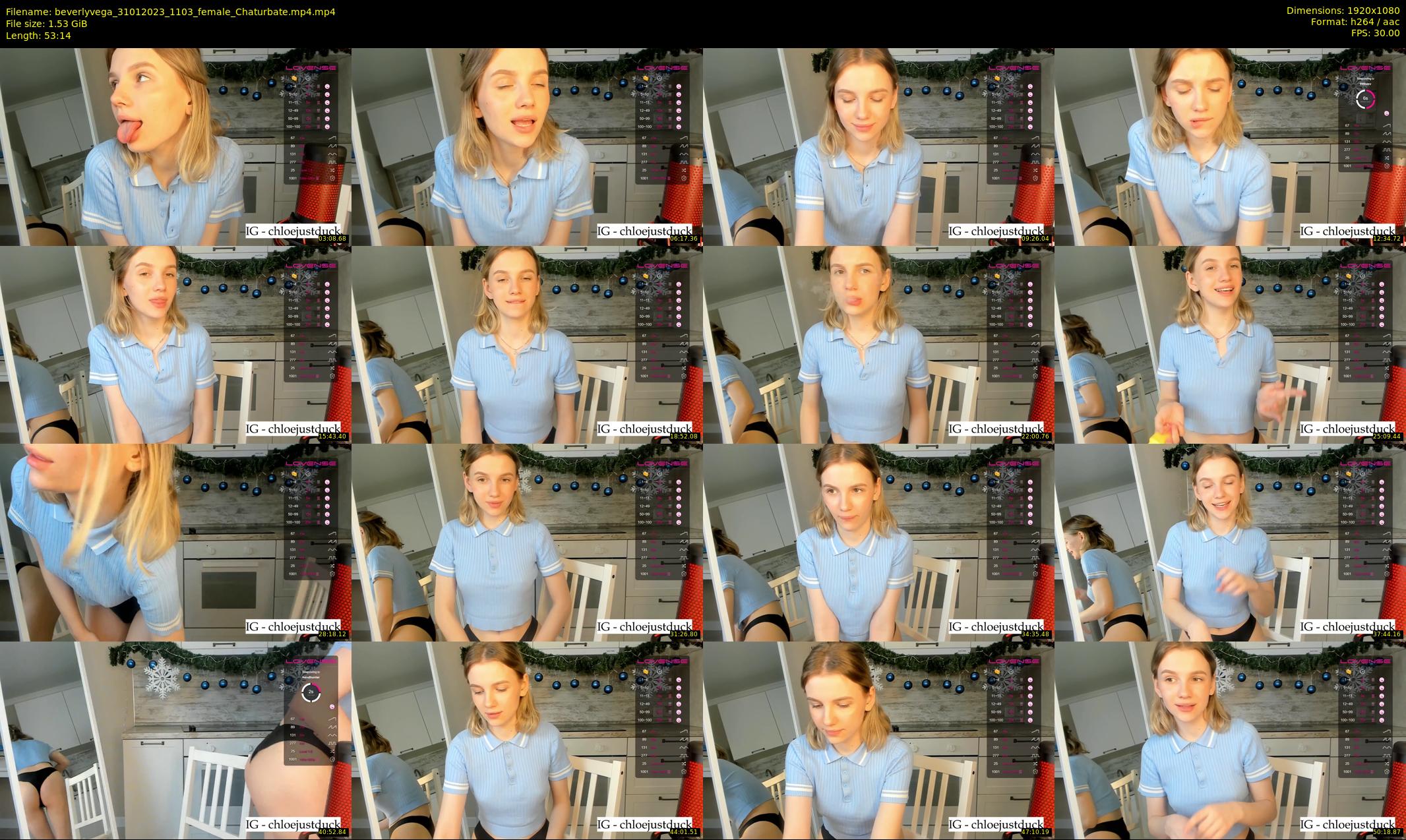 beverlyvega — 54 minute Chaturbate couple cam show recording, 1080p, Jan 31, 2023