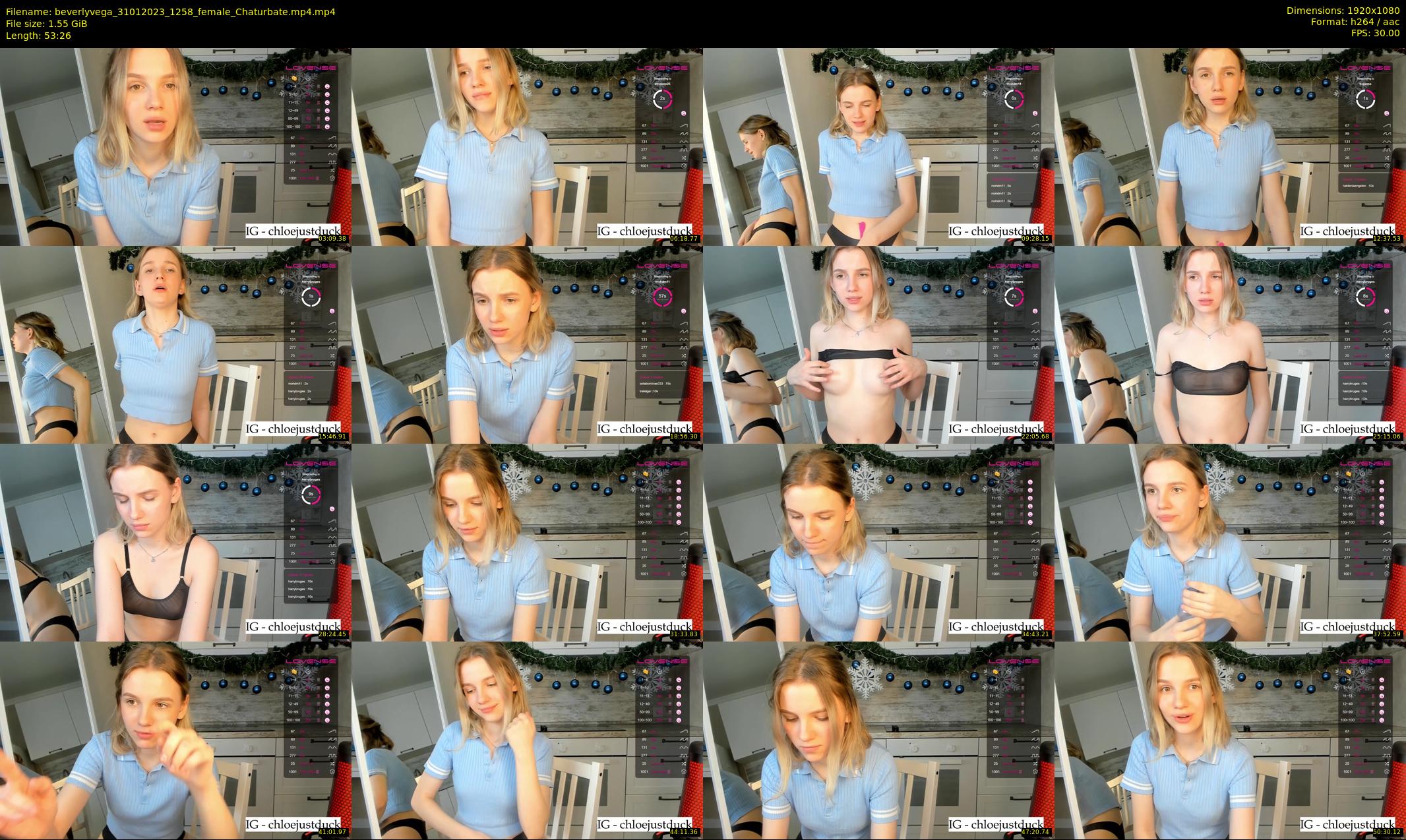 beverlyvega — 54 minute Chaturbate couple cam show recording, 1080p, Jan 31, 2023