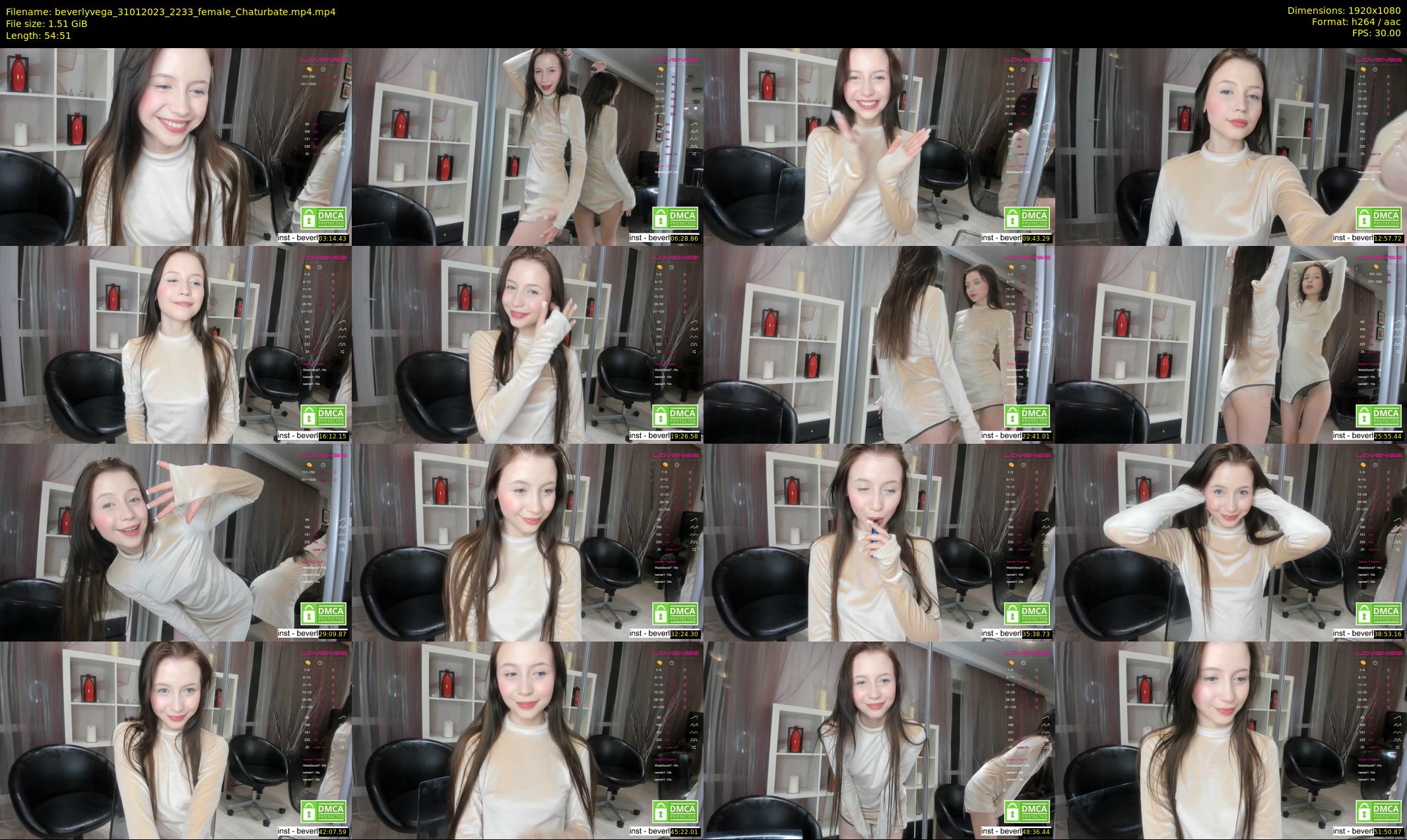 beverlyvega — 55 minute Chaturbate couple cam show recording, 1080p, Jan 31, 2023