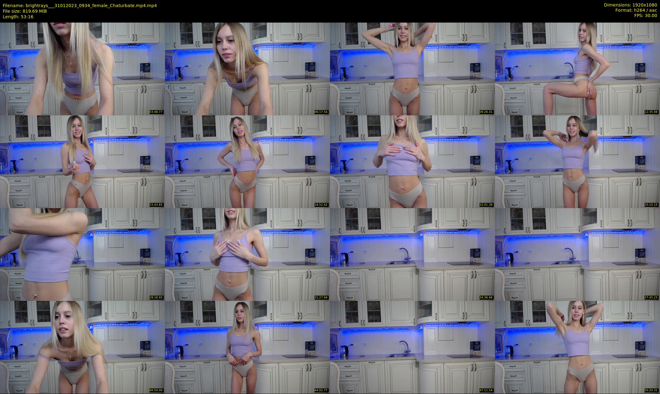 brightrays__ — 54 minute Chaturbate female cam show recording, 1080p, Jan 31, 2023