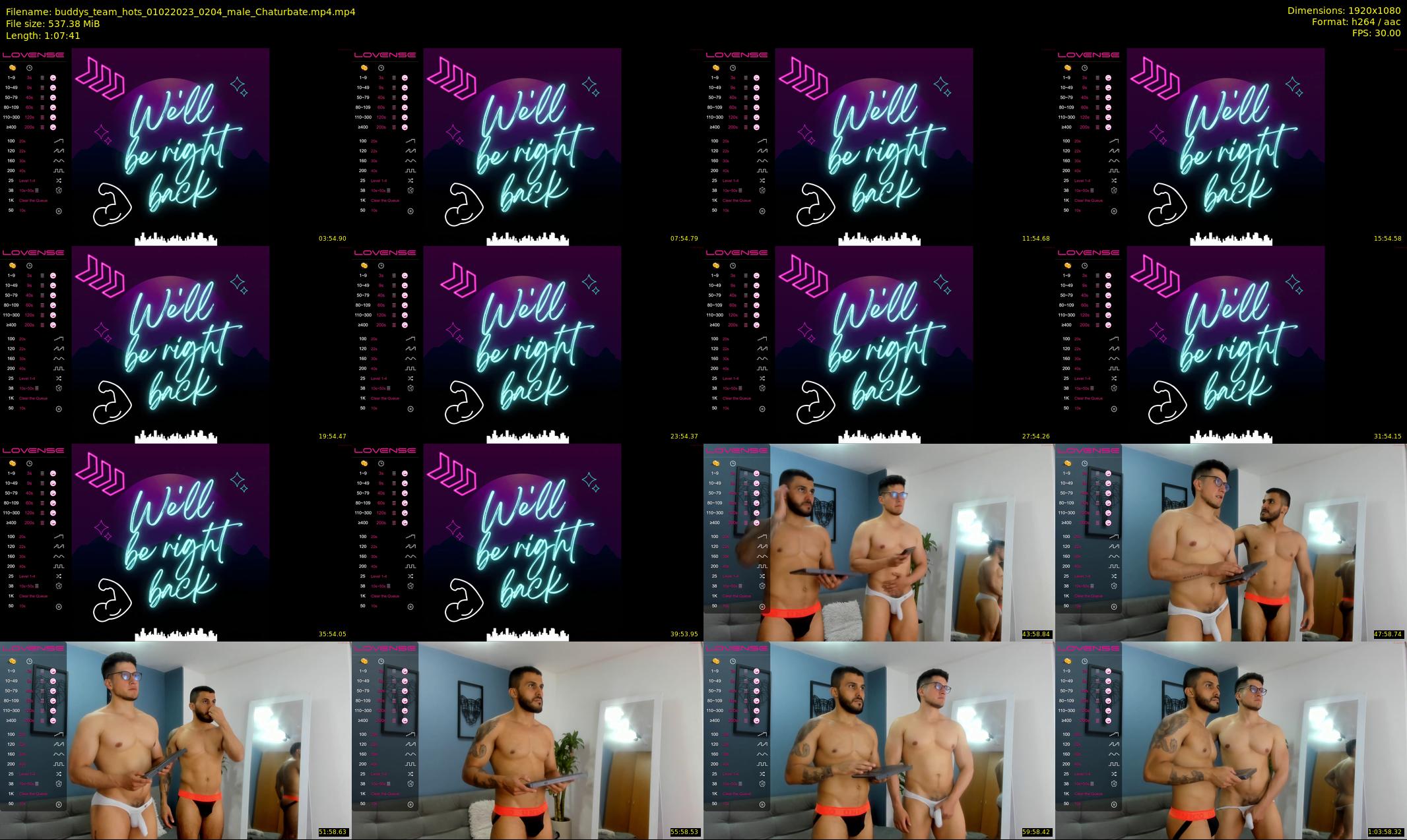 buddys_team_hots — 68 minute Chaturbate couple cam show recording, 1080p, Feb 1, 2023