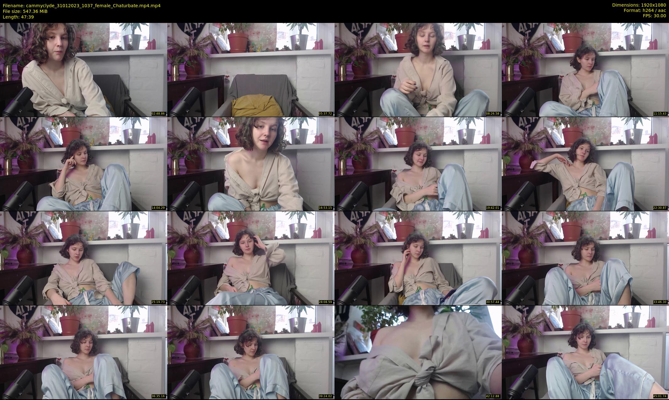 cammyclyde — 48 minute Chaturbate female cam show recording, 1080p, Jan 31, 2023