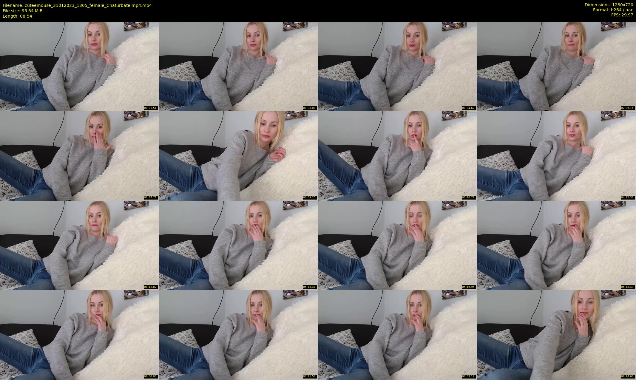 cuteemouse — 9 minute Chaturbate female cam show recording, 720p, Jan 31, 2023