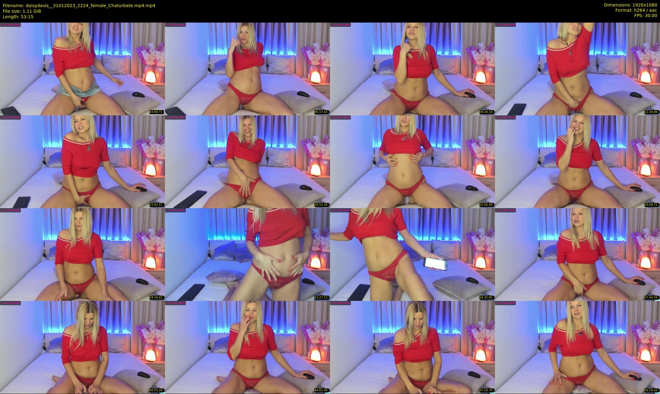 daisydavis_ — 54 minute Chaturbate female cam show recording, 1080p, Jan 31, 2023