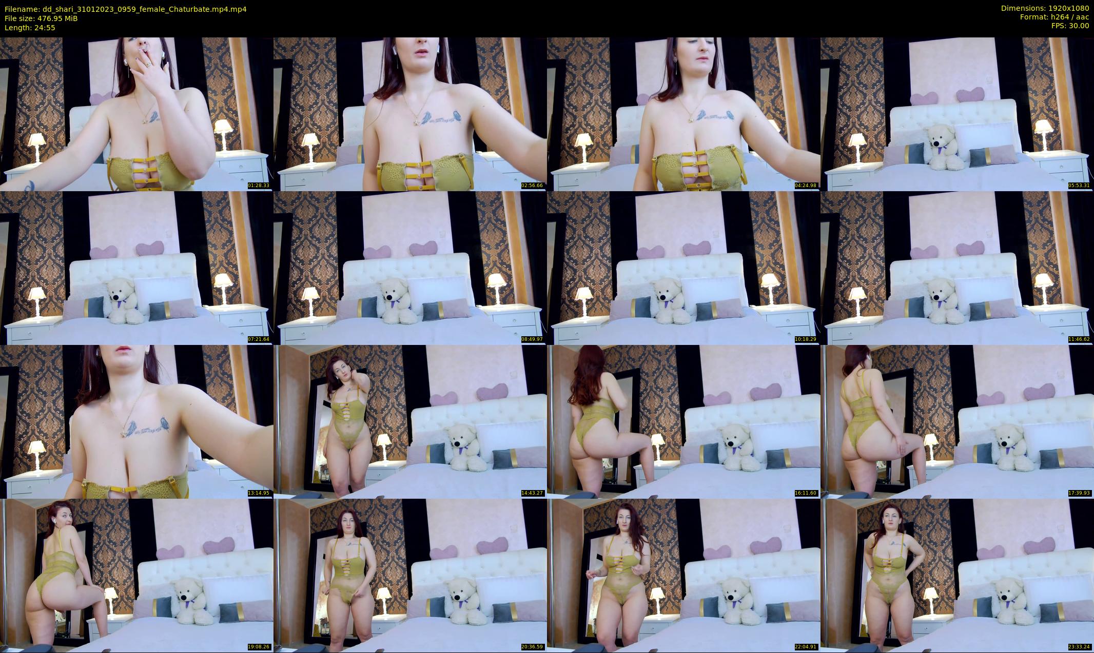 dd_shari — 25 minute Chaturbate female cam show recording, 1080p, Jan 31, 2023