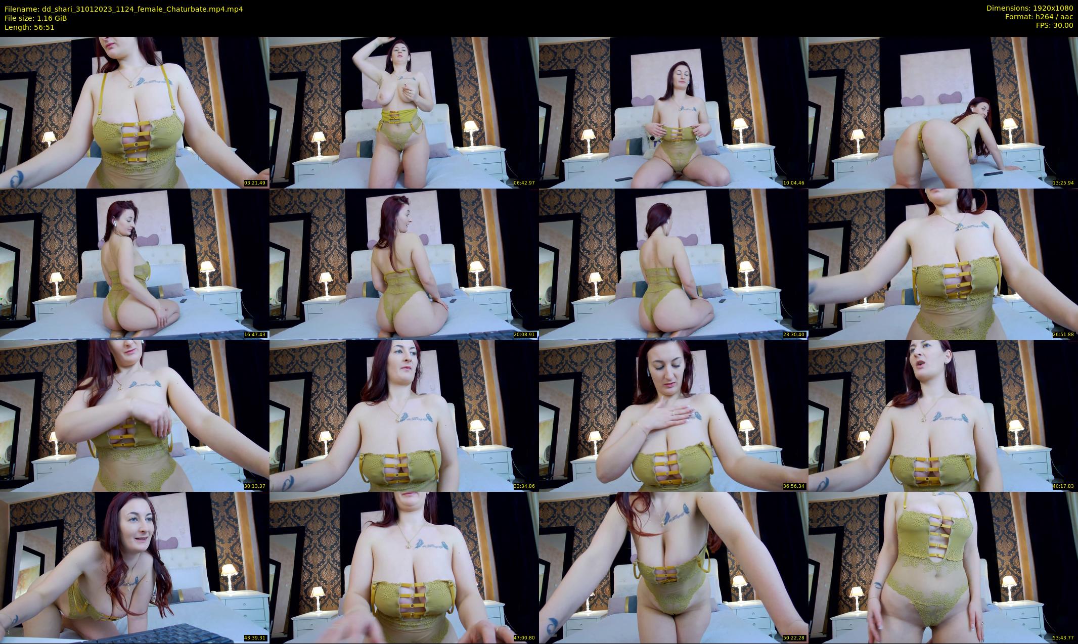 dd_shari — 57 minute Chaturbate female cam show recording, 1080p, Jan 31, 2023