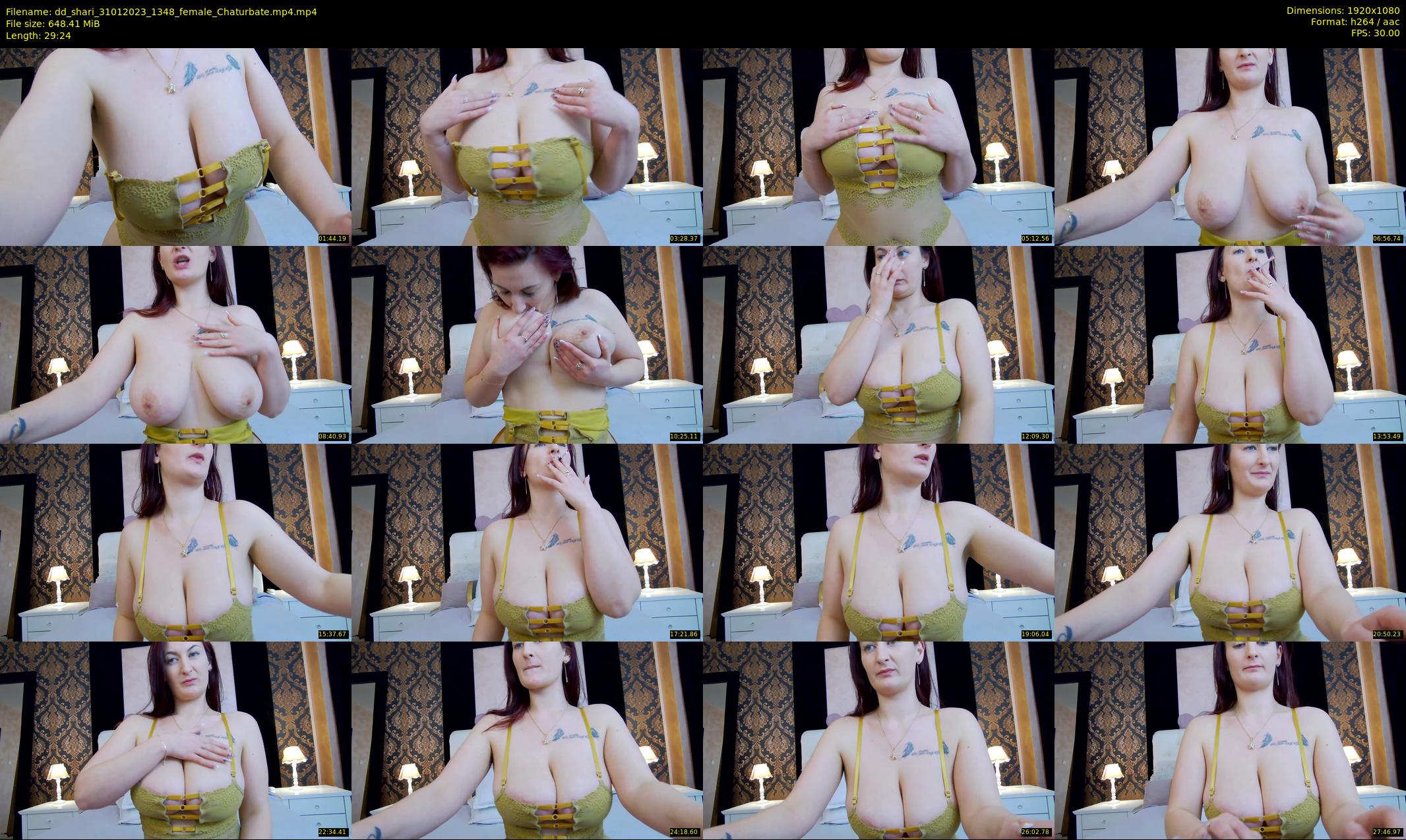 dd_shari — 30 minute Chaturbate female cam show recording, 1080p, Jan 31, 2023