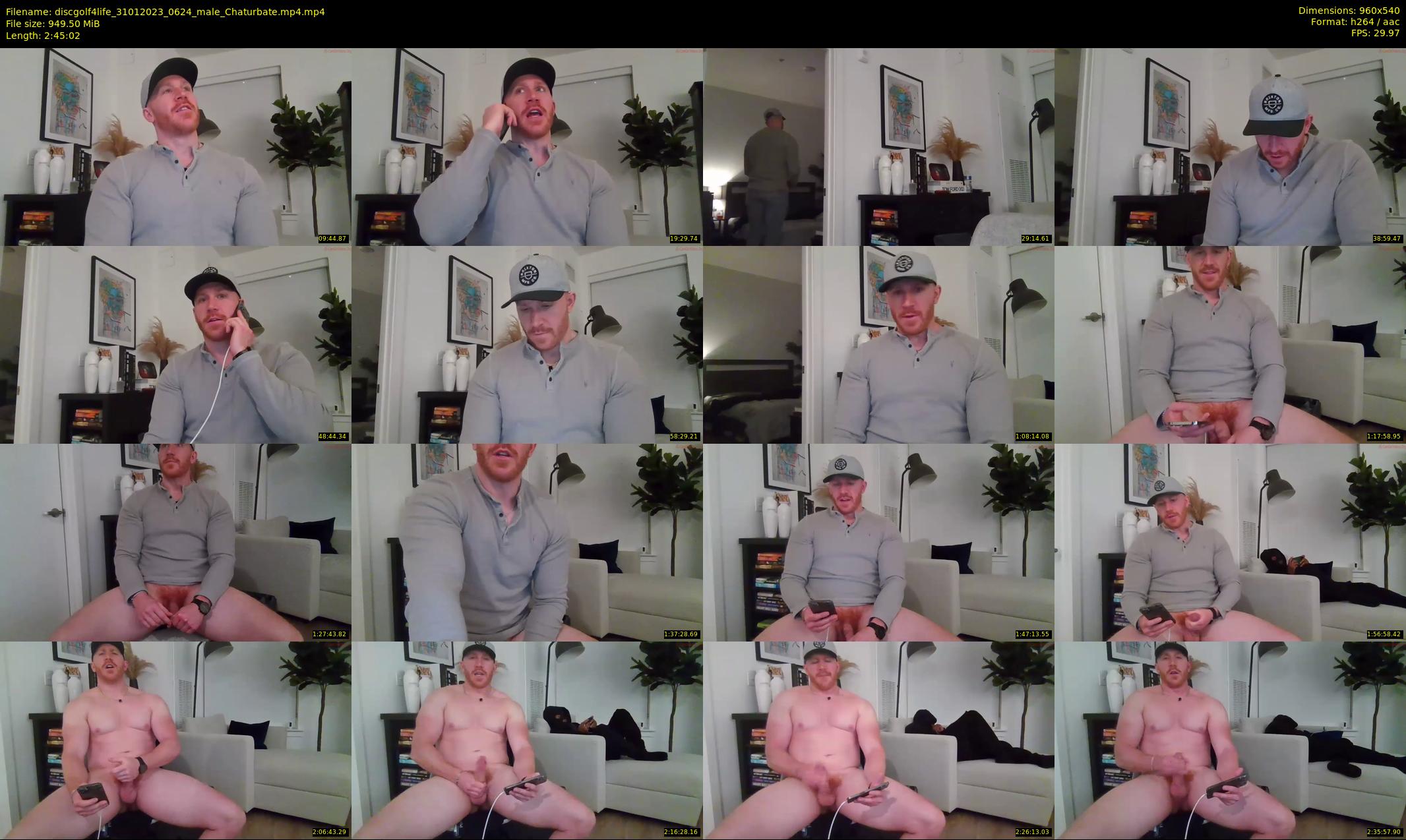 discgolf4life — 166 minute Chaturbate male cam show recording, 480p, Jan 31, 2023