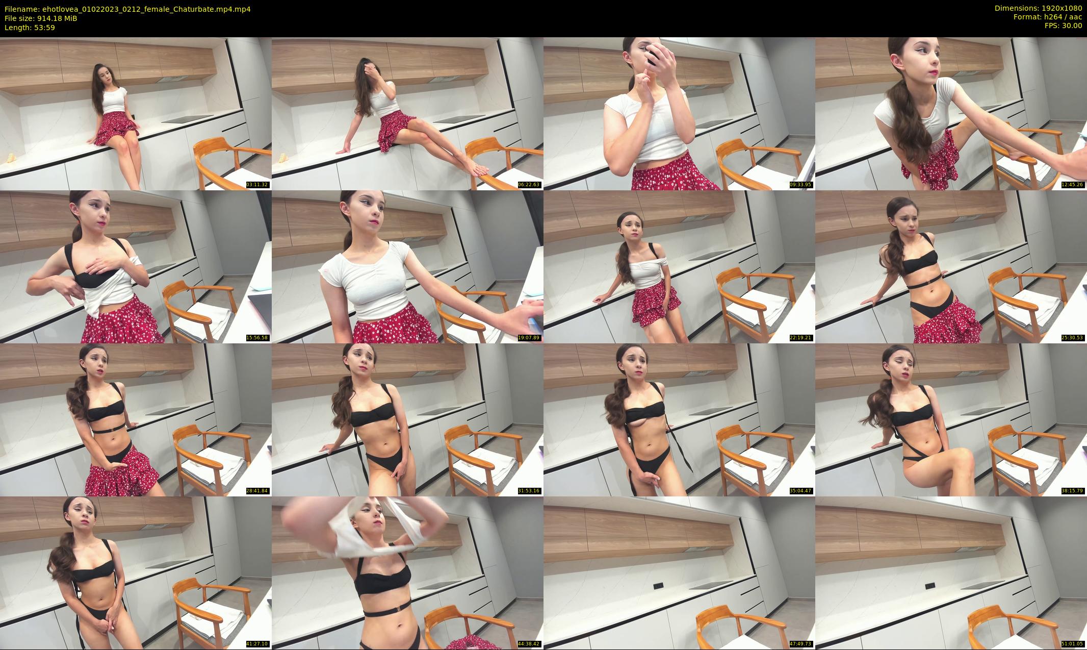 ehotlovea — 54 minute Chaturbate female cam show recording, 1080p, Feb 1, 2023
