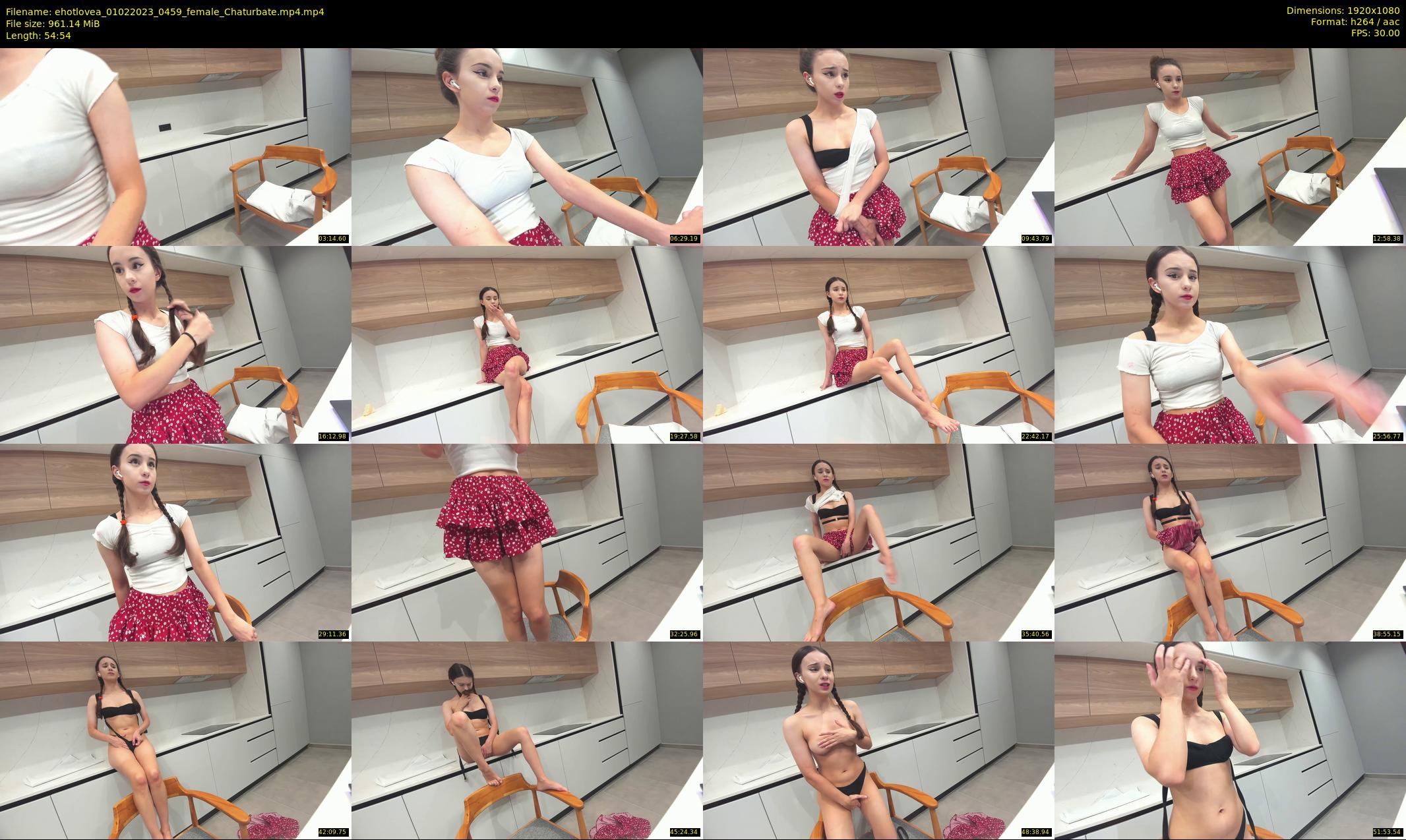 ehotlovea — 55 minute Chaturbate female cam show recording, 1080p, Feb 1, 2023