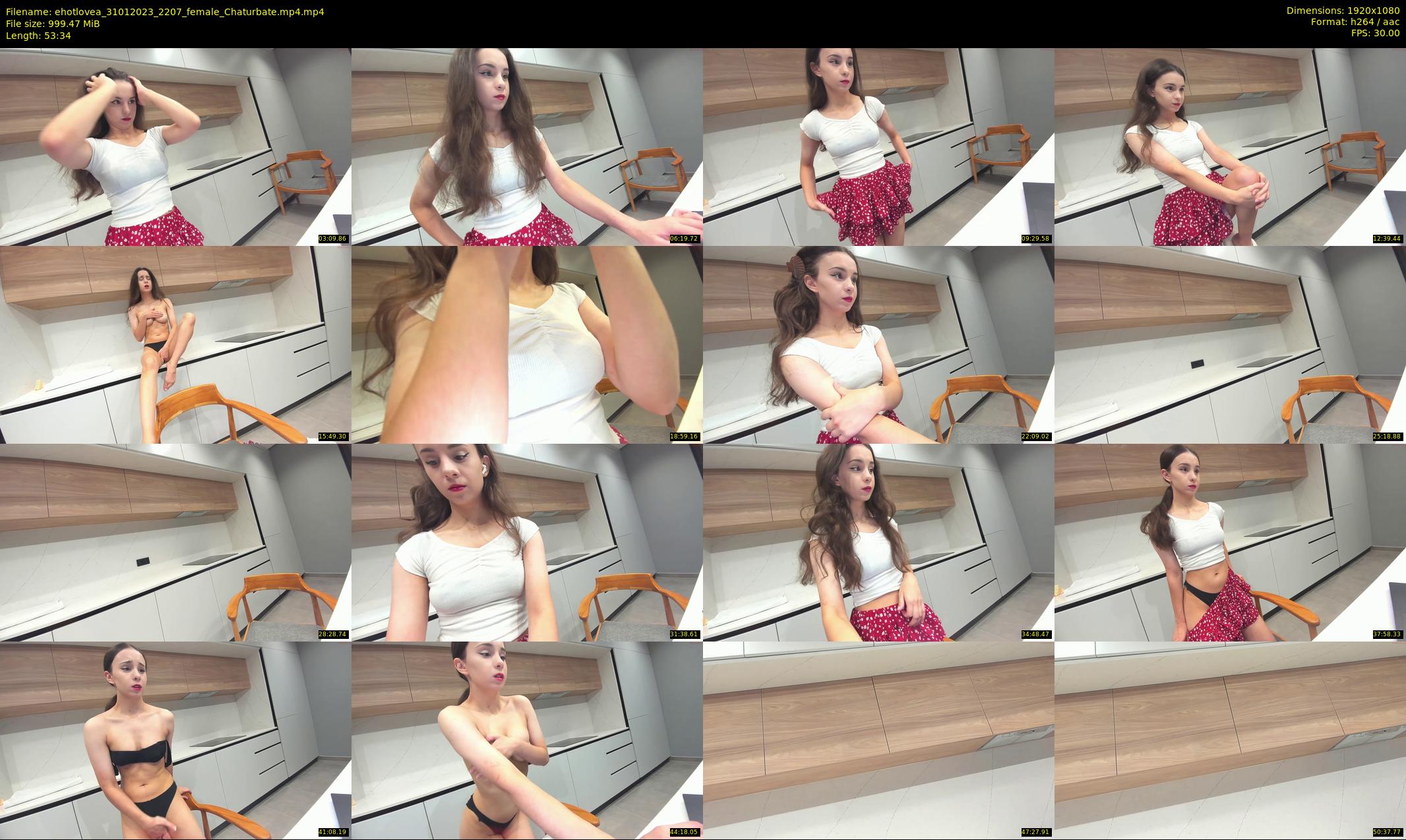 ehotlovea — 54 minute Chaturbate female cam show recording, 1080p, Jan 31, 2023