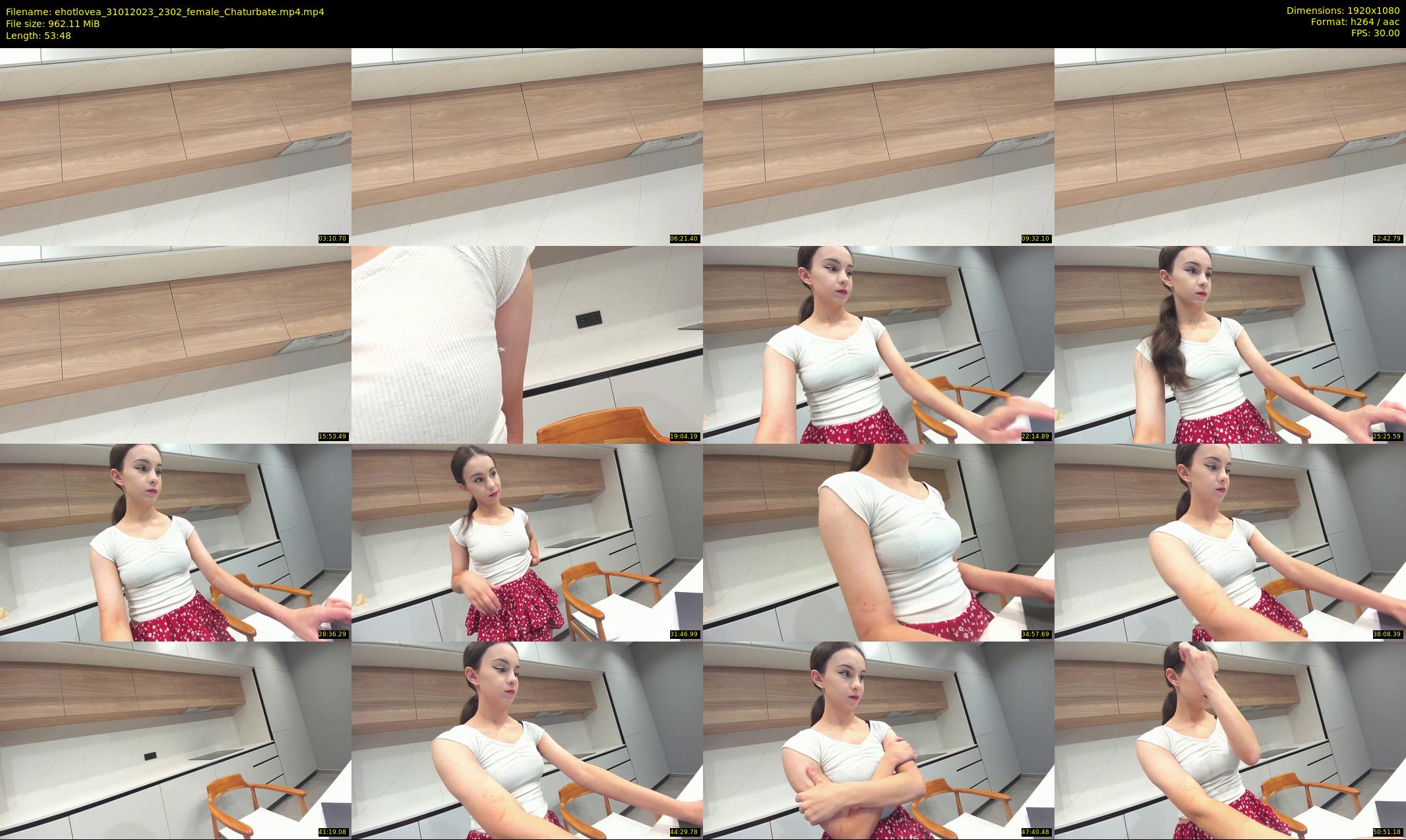 ehotlovea — 54 minute Chaturbate female cam show recording, 1080p, Jan 31, 2023