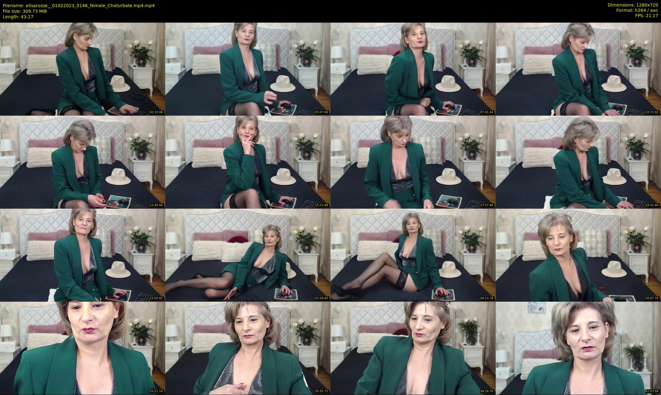 elisarosse_ — 44 minute Chaturbate female cam show recording, 720p, Feb 1, 2023