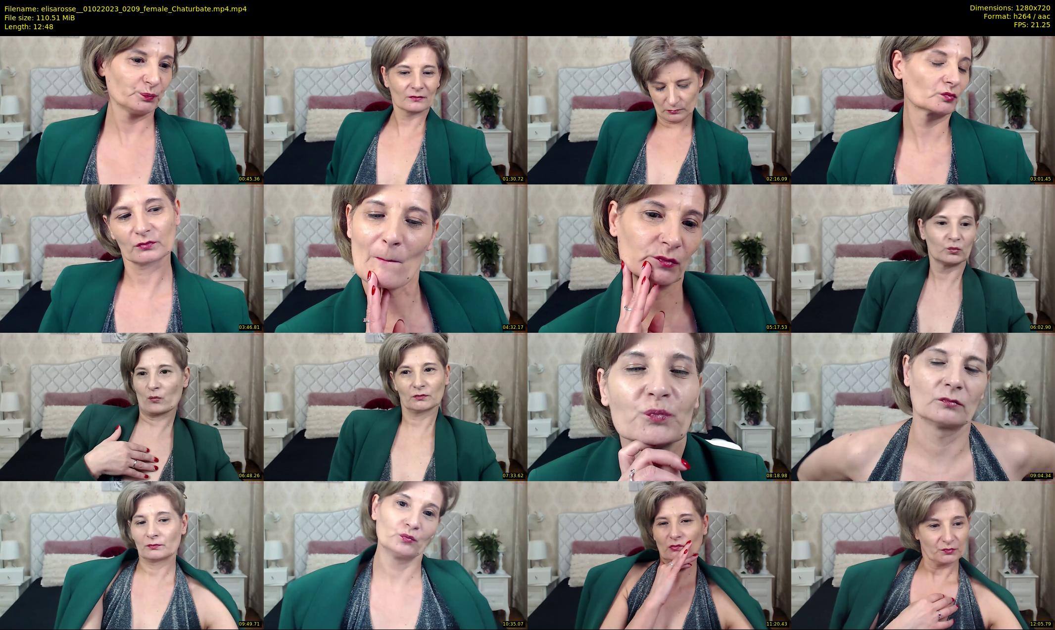 elisarosse_ — 13 minute Chaturbate female cam show recording, 720p, Feb 1, 2023