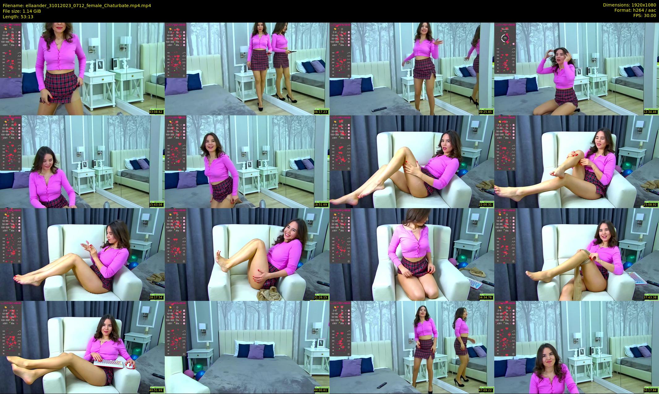 ellaander — 54 minute Chaturbate female cam show recording, 1080p, Jan 31, 2023