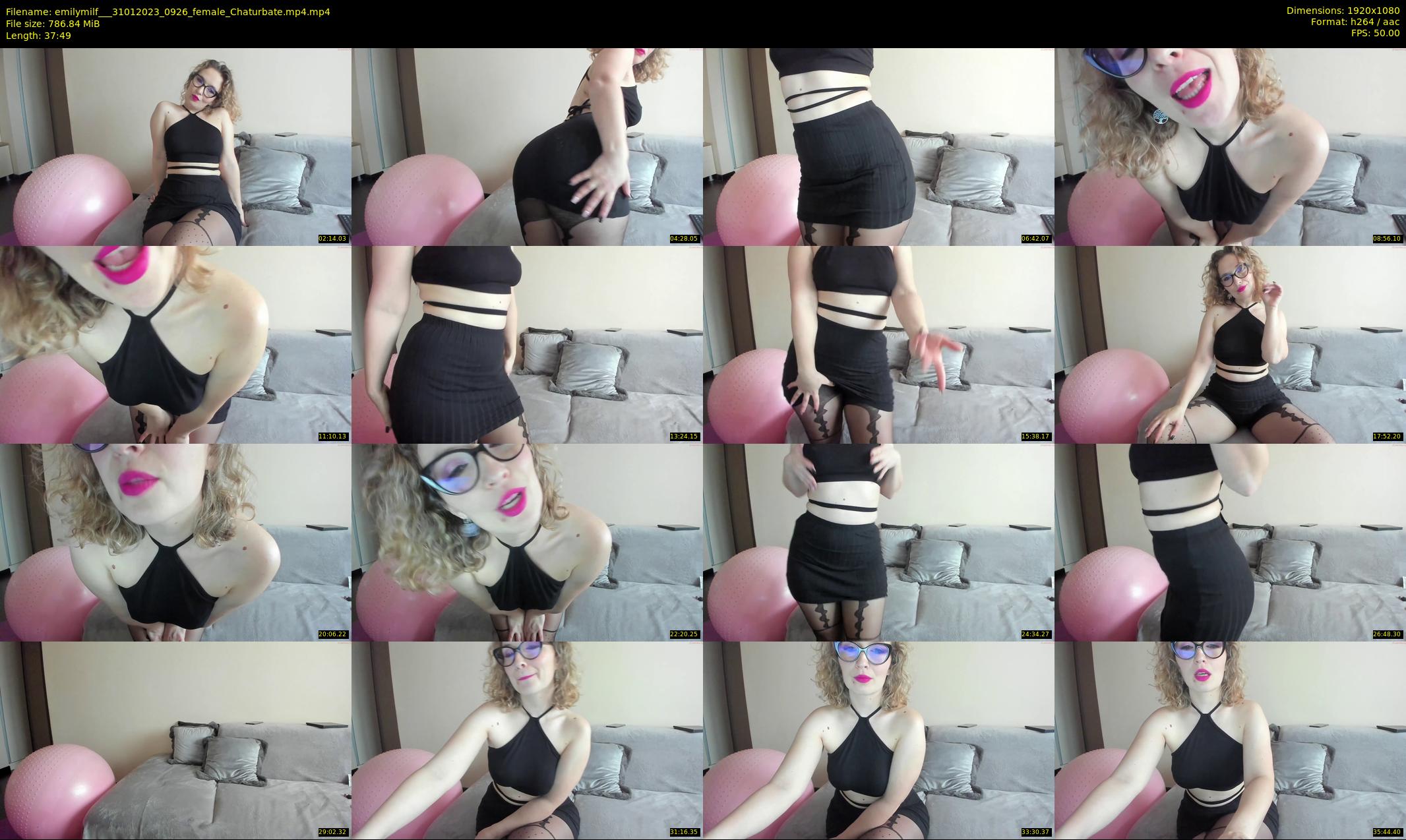 emilymilf__ — 38 minute Chaturbate female cam show recording, 1080p, Jan 31, 2023