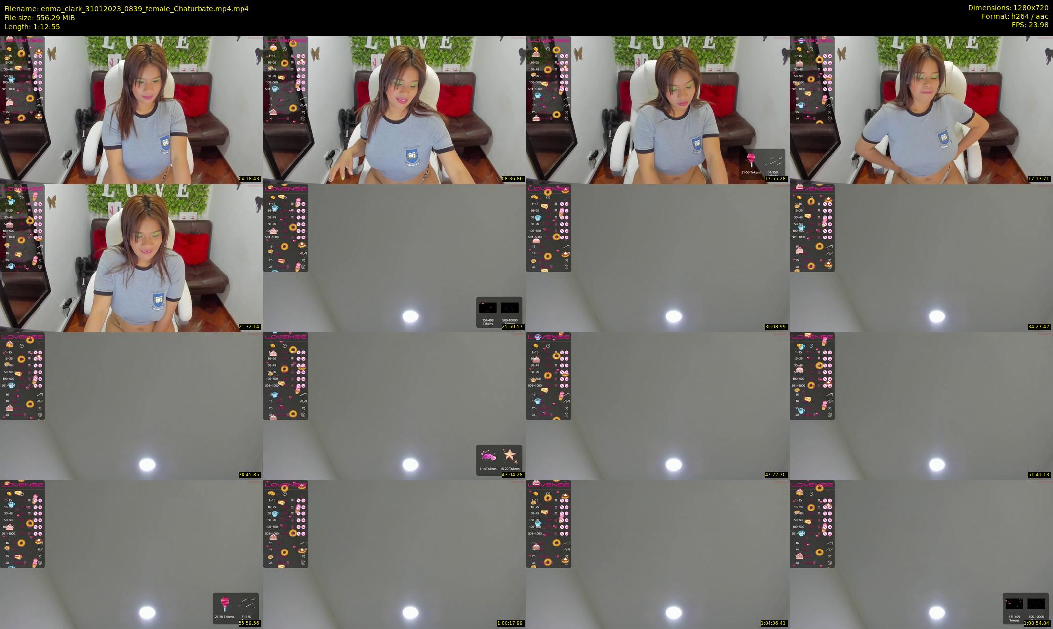 enma_clark — 73 minute Chaturbate female cam show recording, 720p, Jan 31, 2023