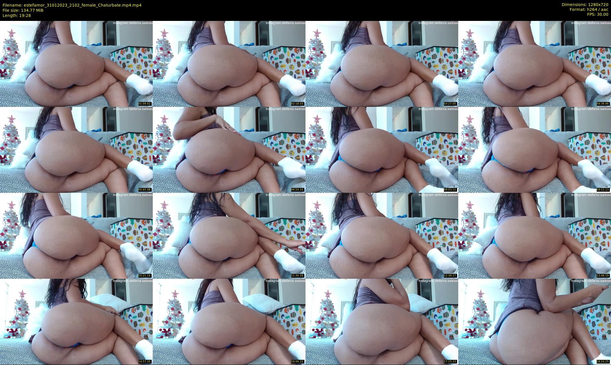 estefamor — 20 minute Chaturbate female cam show recording, 720p, Jan 31, 2023