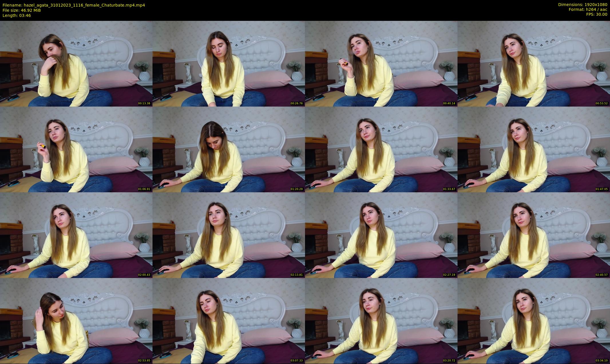 hazel_agata — 4 minute Chaturbate female cam show recording, 1080p, Jan 31, 2023