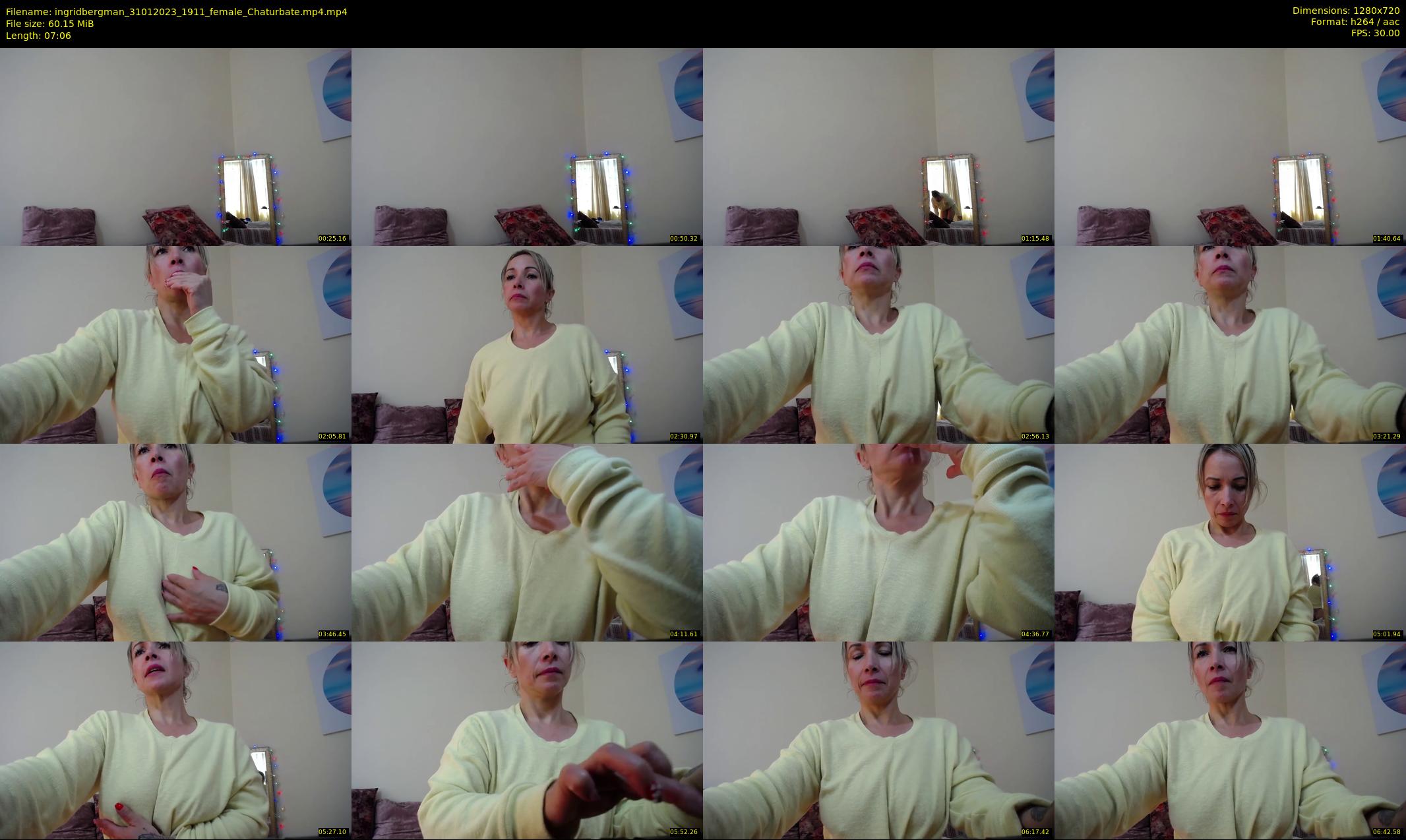 ingridbergman — 8 minute Chaturbate female cam show recording, 720p, Jan 31, 2023