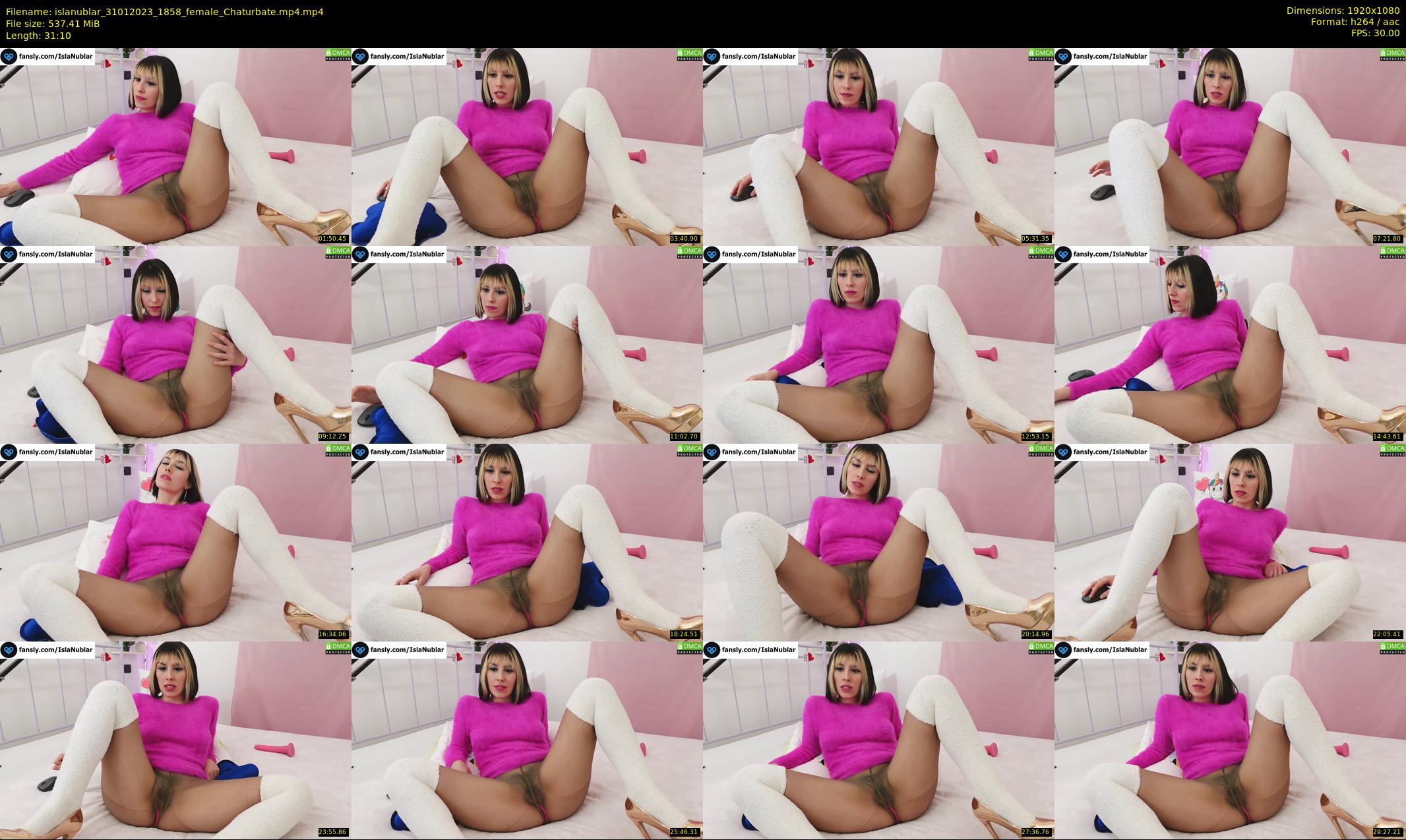 islanublar — 32 minute Chaturbate female cam show recording, 1080p, Jan 31, 2023