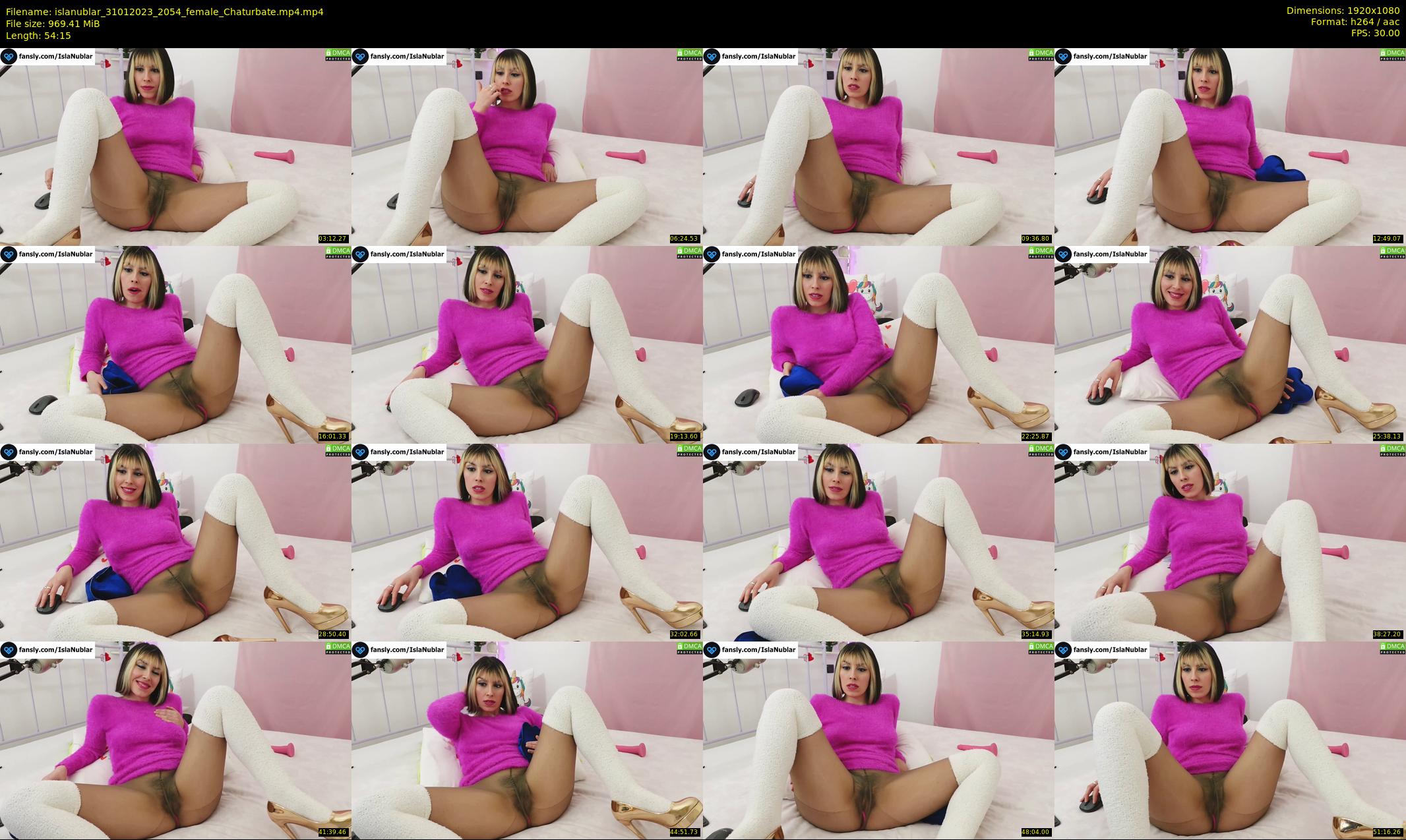 islanublar — 55 minute Chaturbate female cam show recording, 1080p, Jan 31, 2023