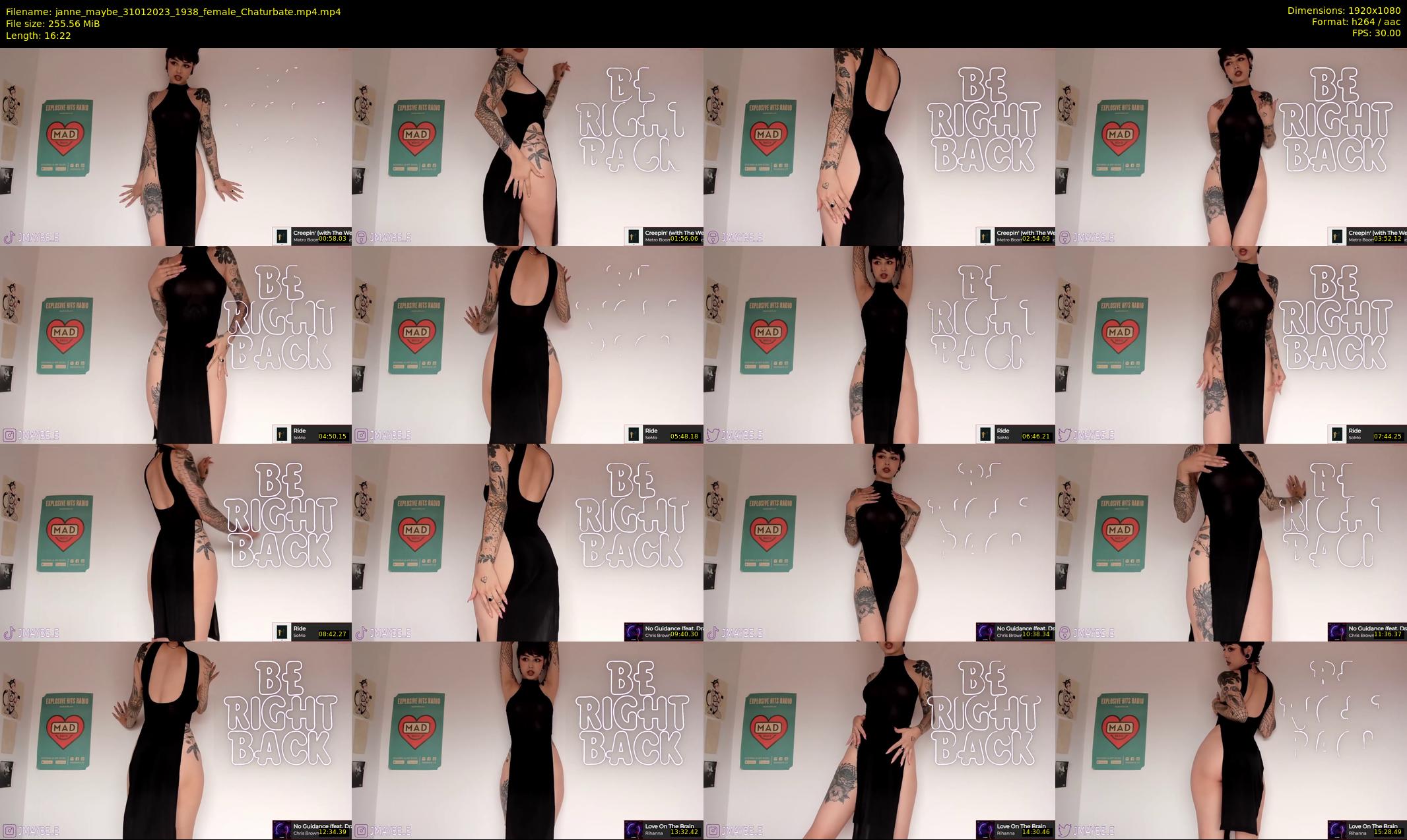 janne_maybe — 17 minute Chaturbate female cam show recording, 1080p, Jan 31, 2023