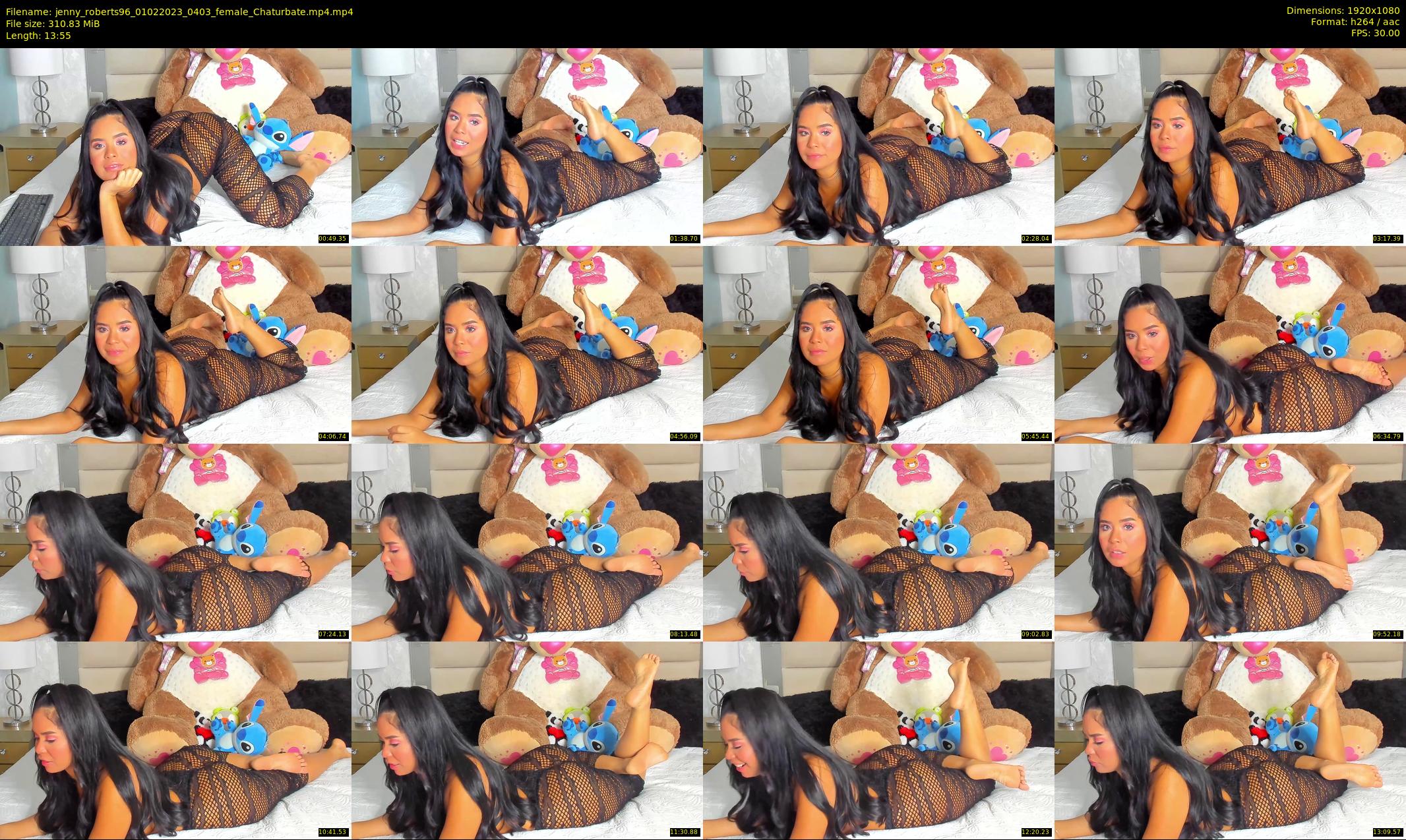 jenny_roberts96 — 14 minute Chaturbate female cam show recording, 1080p, Feb 1, 2023