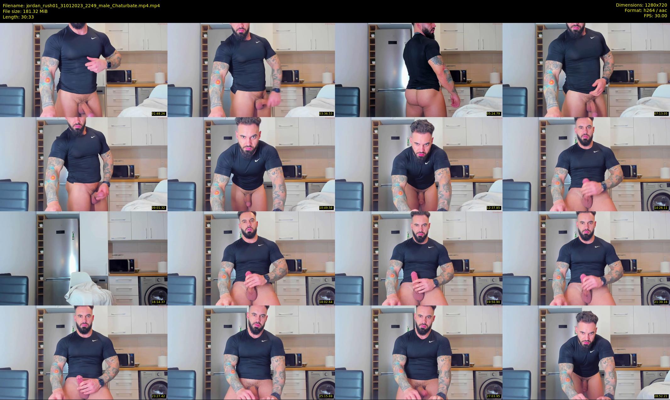 jordan_rush01 — 31 minute Chaturbate male cam show recording, 720p, Jan 31, 2023