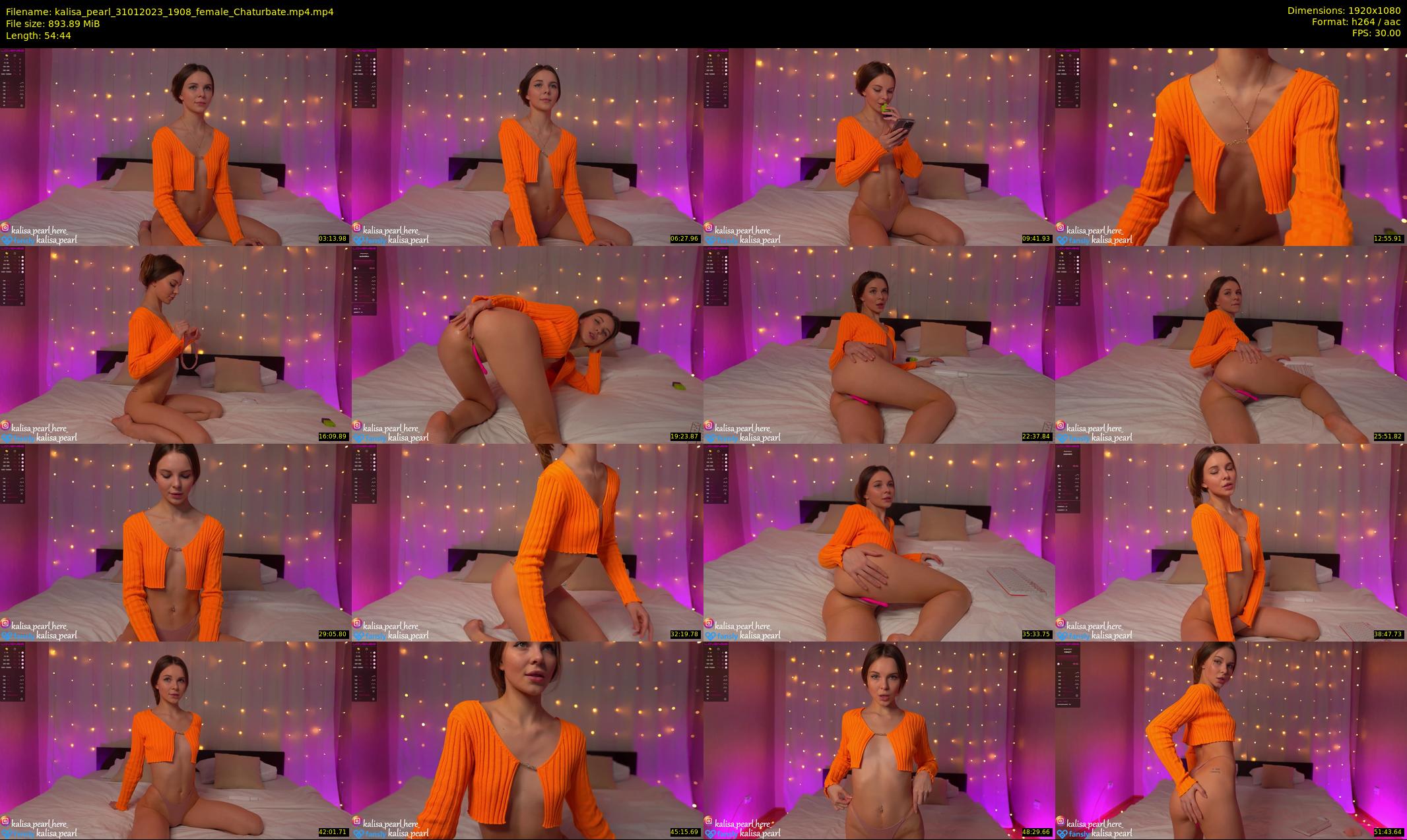 kalisa_pearl — 55 minute Chaturbate female cam show recording, 1080p, Jan 31, 2023