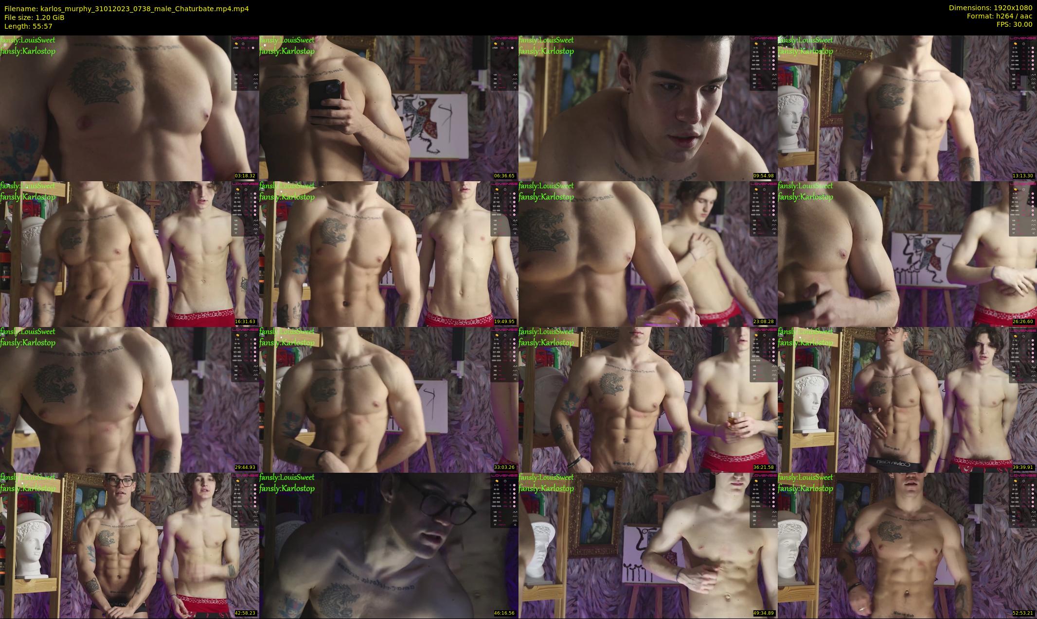karlos_murphy — 56 minute Chaturbate male cam show recording, 1080p, Jan 31, 2023