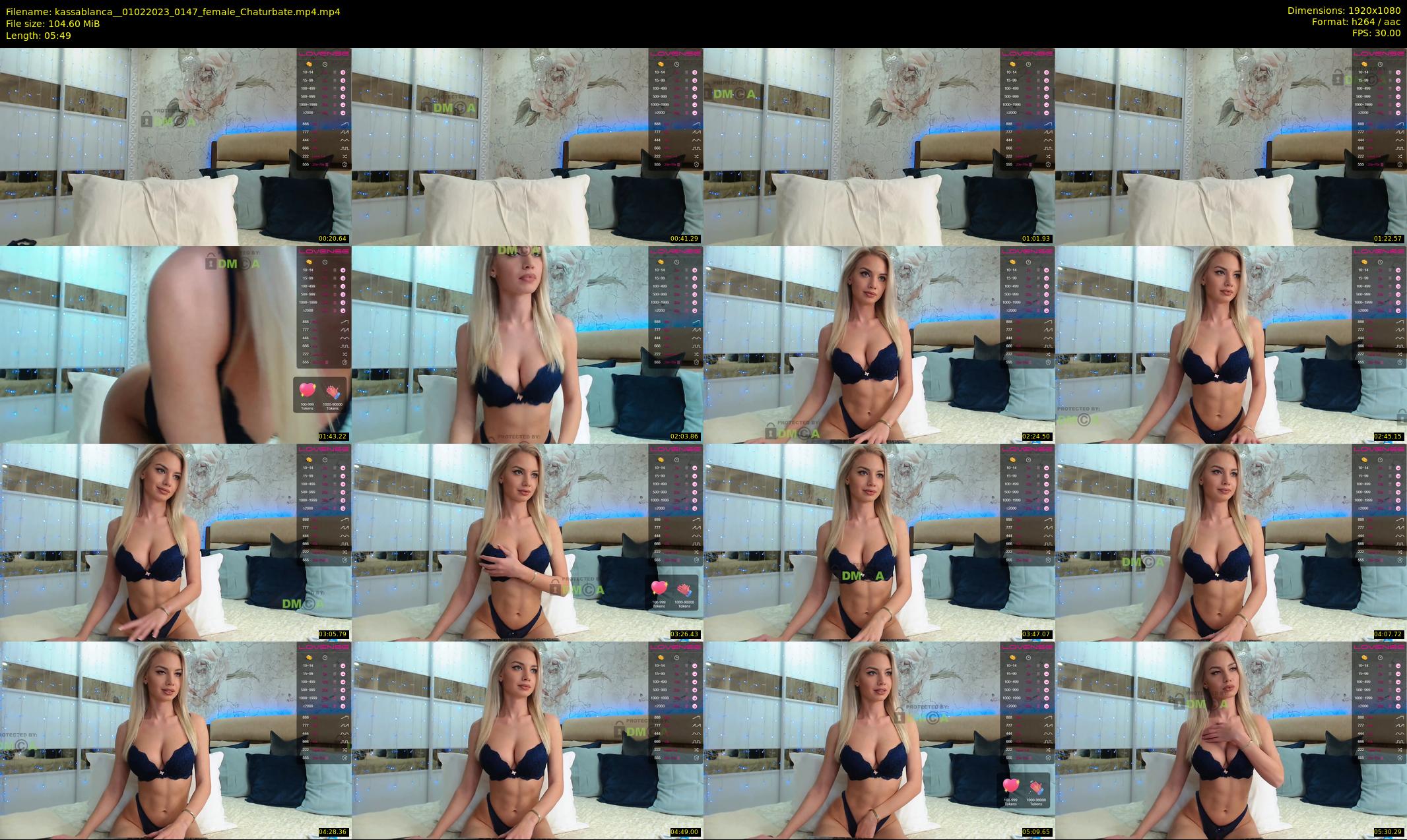 kassablanca_ — 6 minute Chaturbate female cam show recording, 1080p, Feb 1, 2023