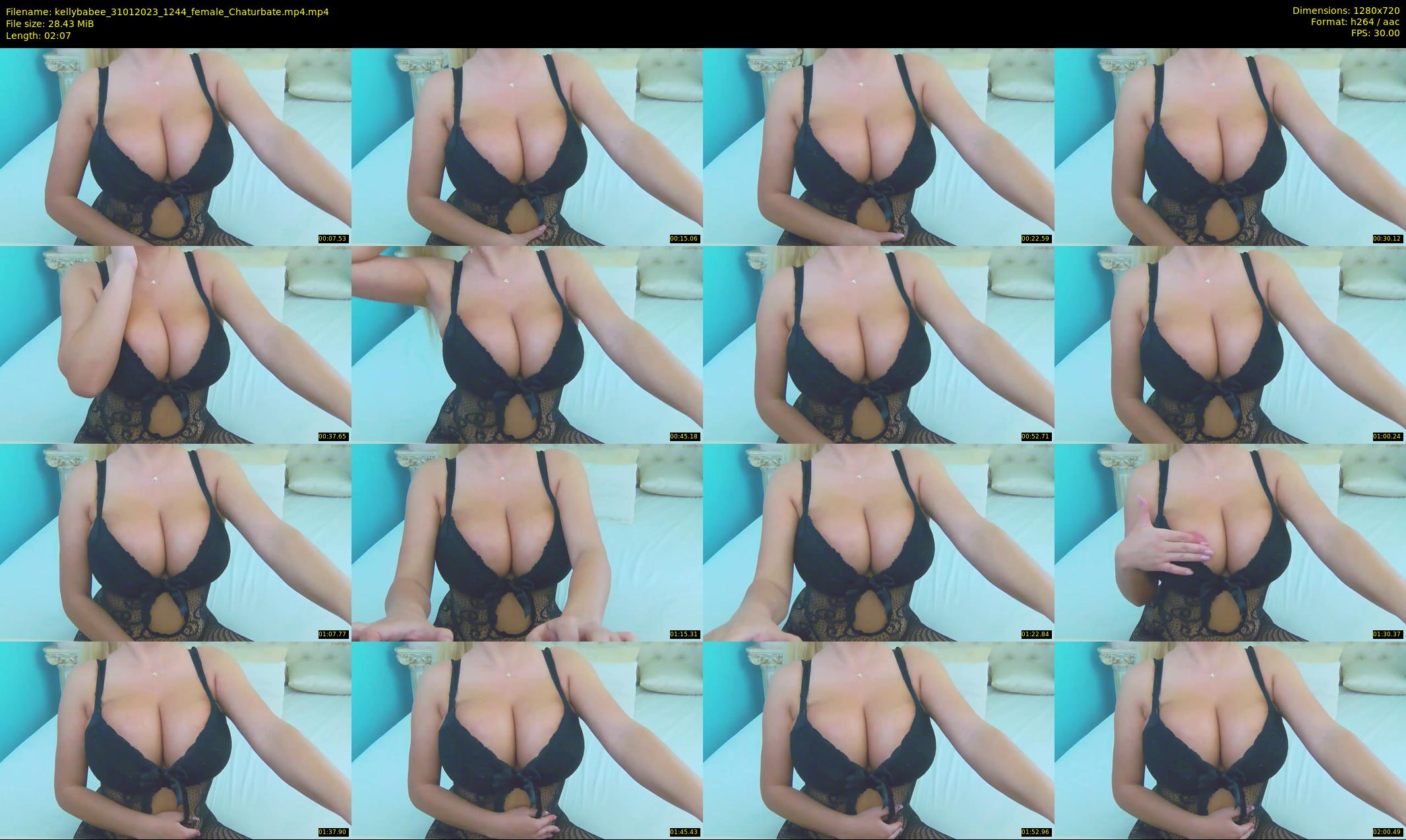 kellybabee — 3 minute Chaturbate female cam show recording, 720p, Jan 31, 2023