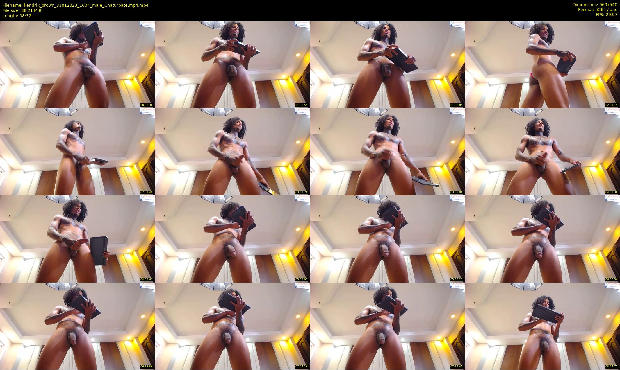 kendrik_brown — 9 minute Chaturbate male cam show recording, 480p, Jan 31, 2023