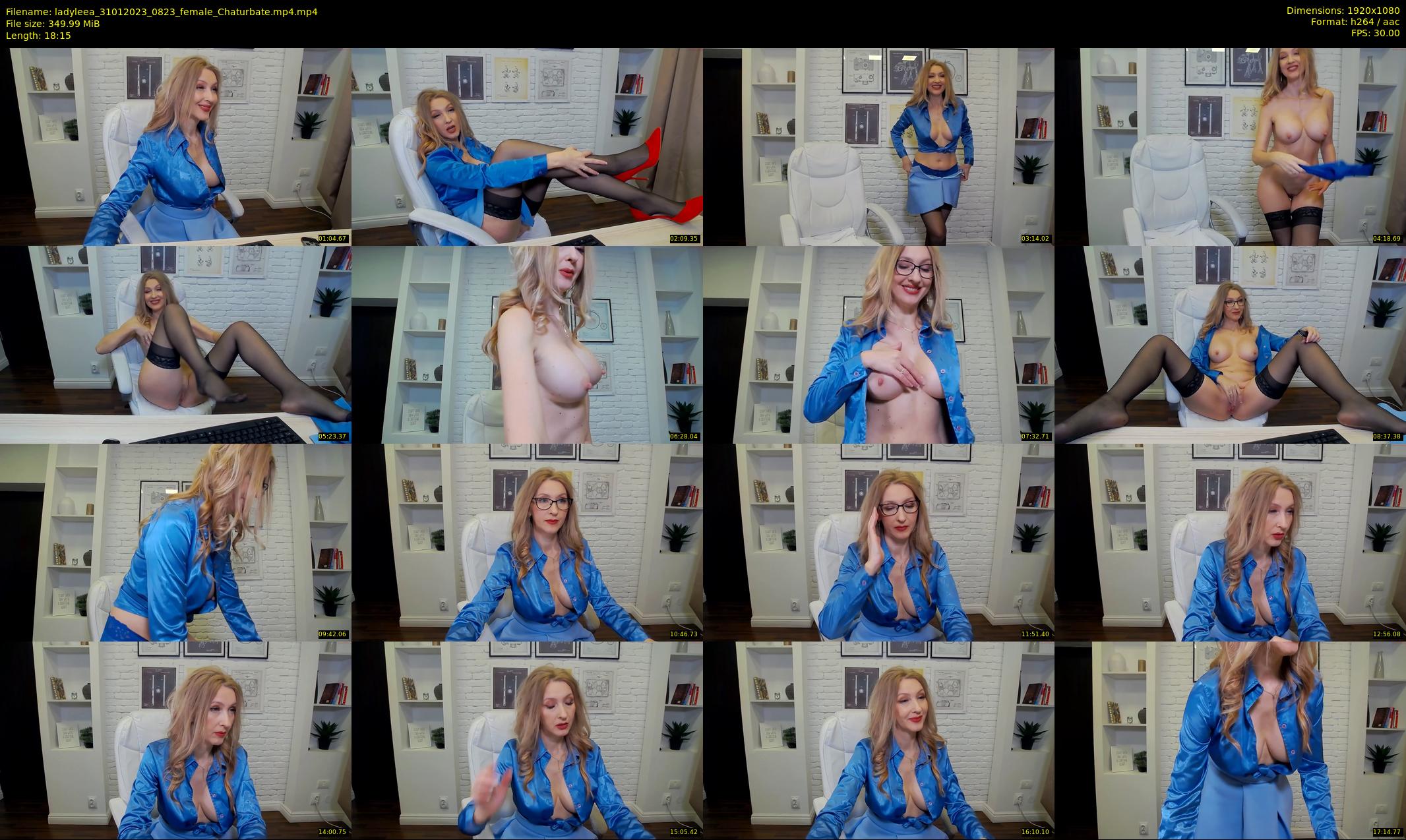 ladyleea — 19 minute Chaturbate female cam show recording, 1080p, Jan 31, 2023
