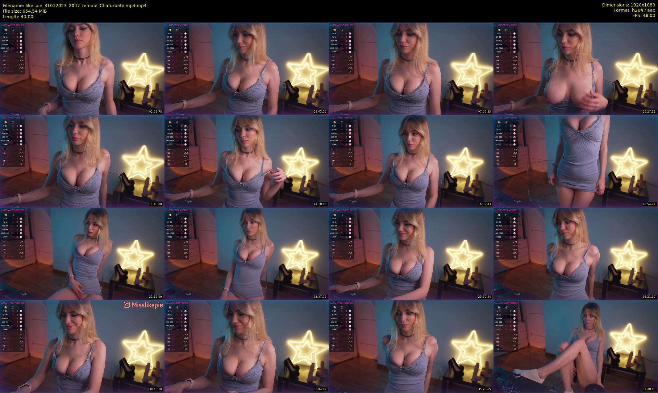 like_pie — 40 minute Chaturbate couple cam show recording, 1080p, Jan 31, 2023