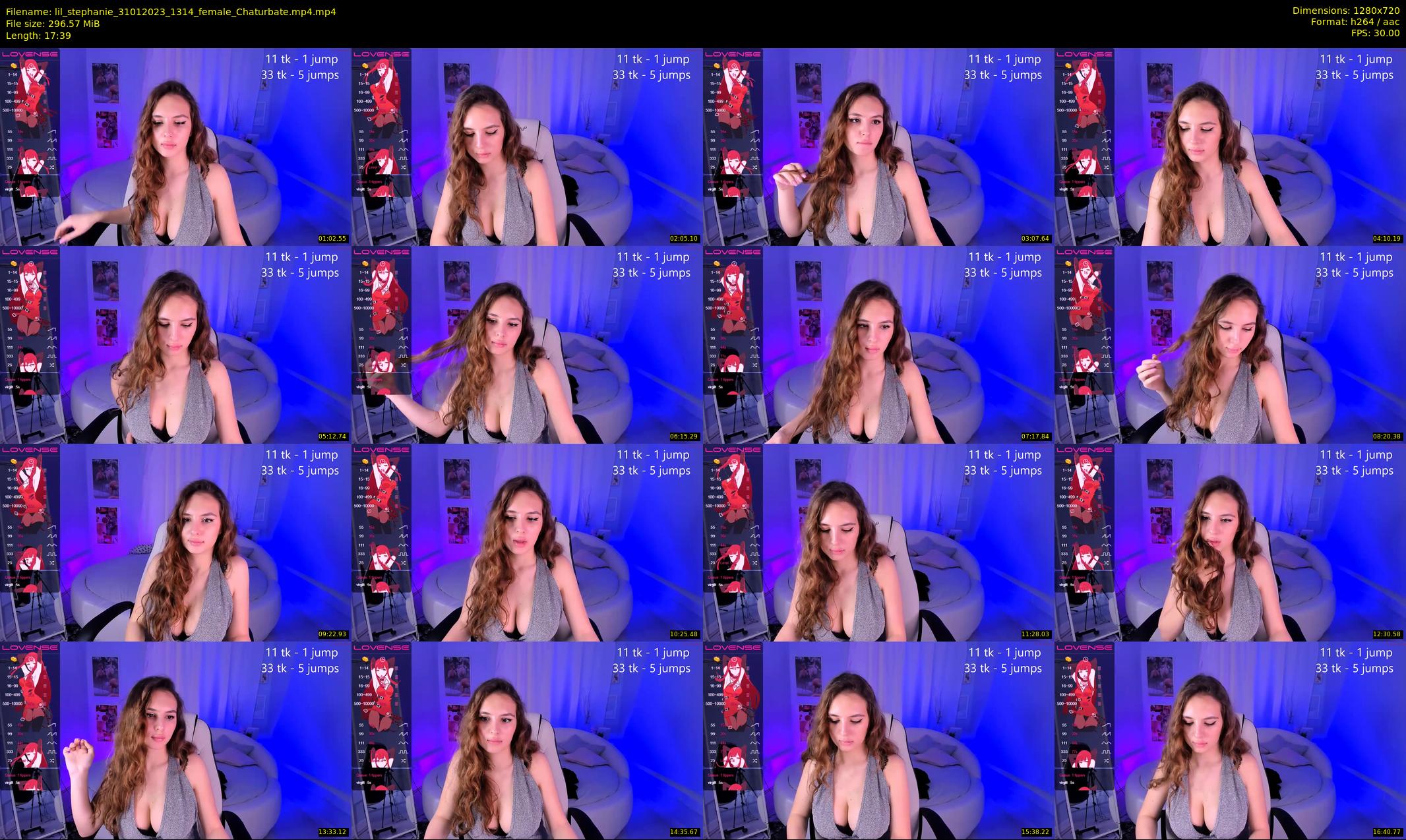 lil_stephanie — 18 minute Chaturbate female cam show recording, 720p, Jan 31, 2023