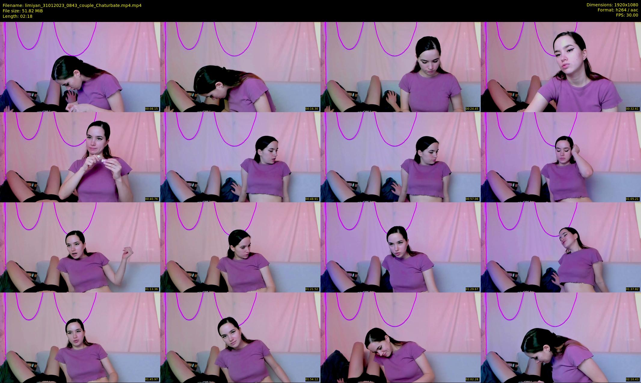 limiyan — 3 minute Chaturbate couple cam show recording, 1080p, Jan 31, 2023