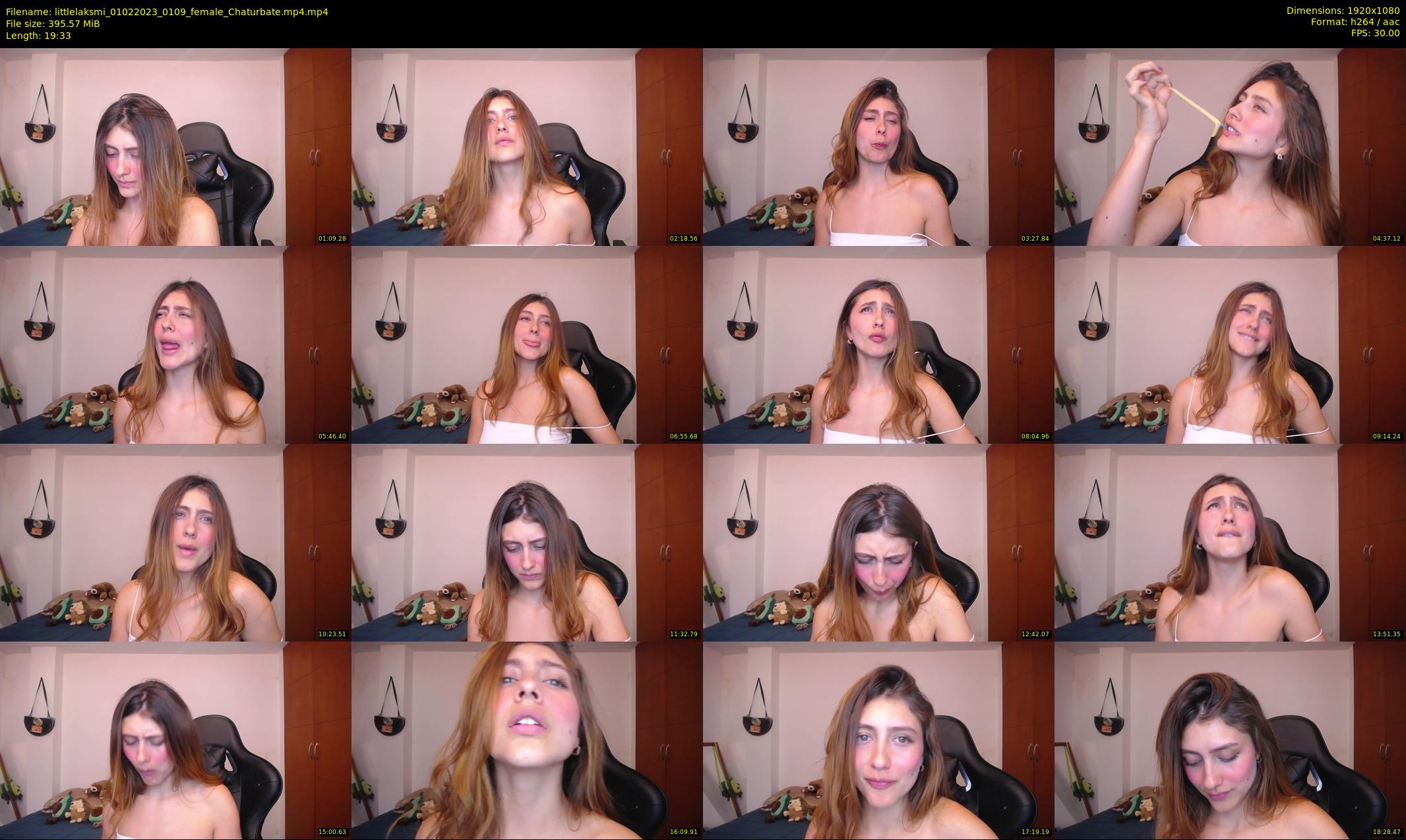 littlelaksmi — 20 minute Chaturbate female cam show recording, 1080p, Feb 1, 2023